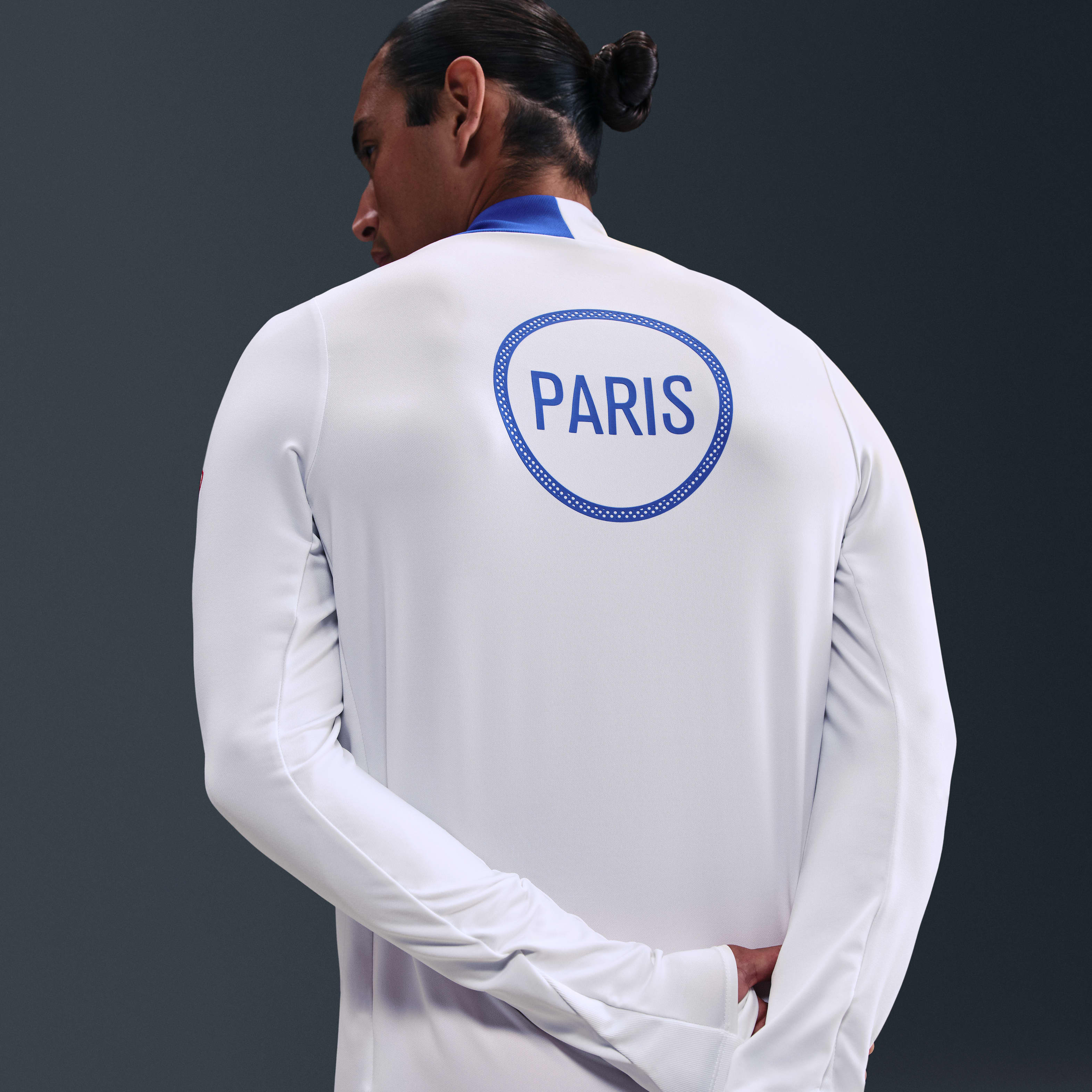 Paris Saint-Germain Strike Third Men's Nike Dri-FIT Total 90 Soccer Knit Drill Top
