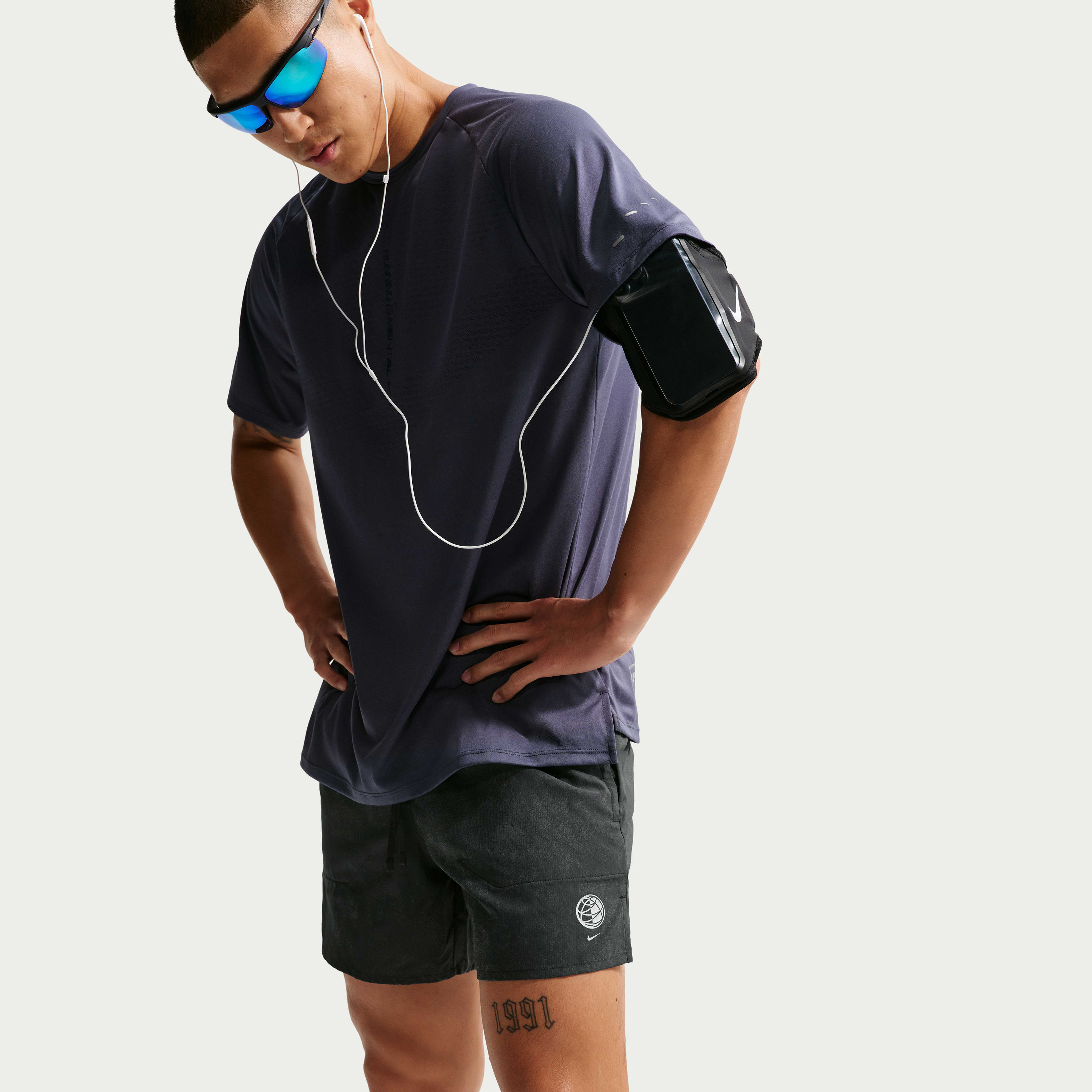 Nike Stride Men's 5" Brief-Lined Running Shorts with Reflective Accents