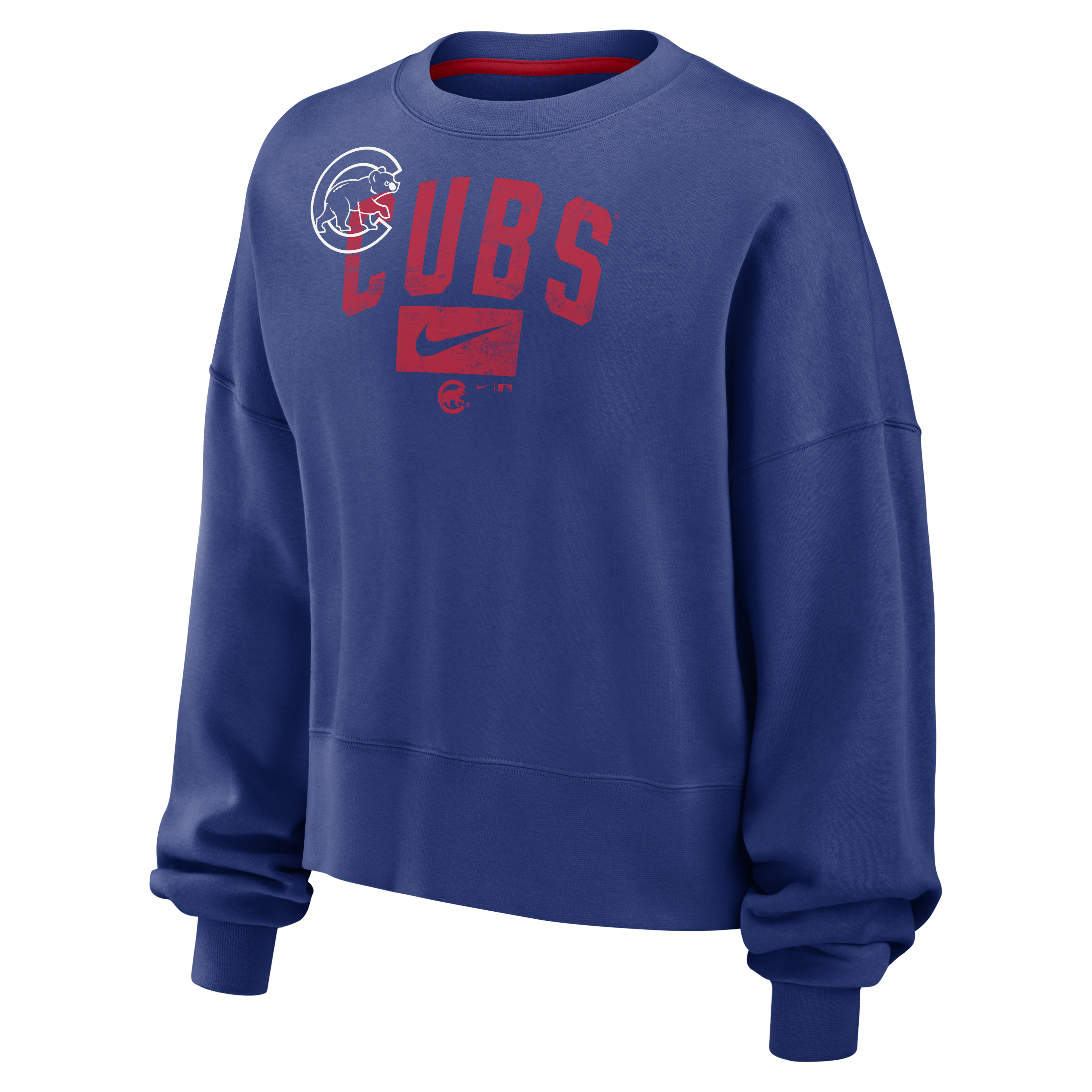 Chicago Cubs Team Women's Nike MLB Pullover Sweatshirt