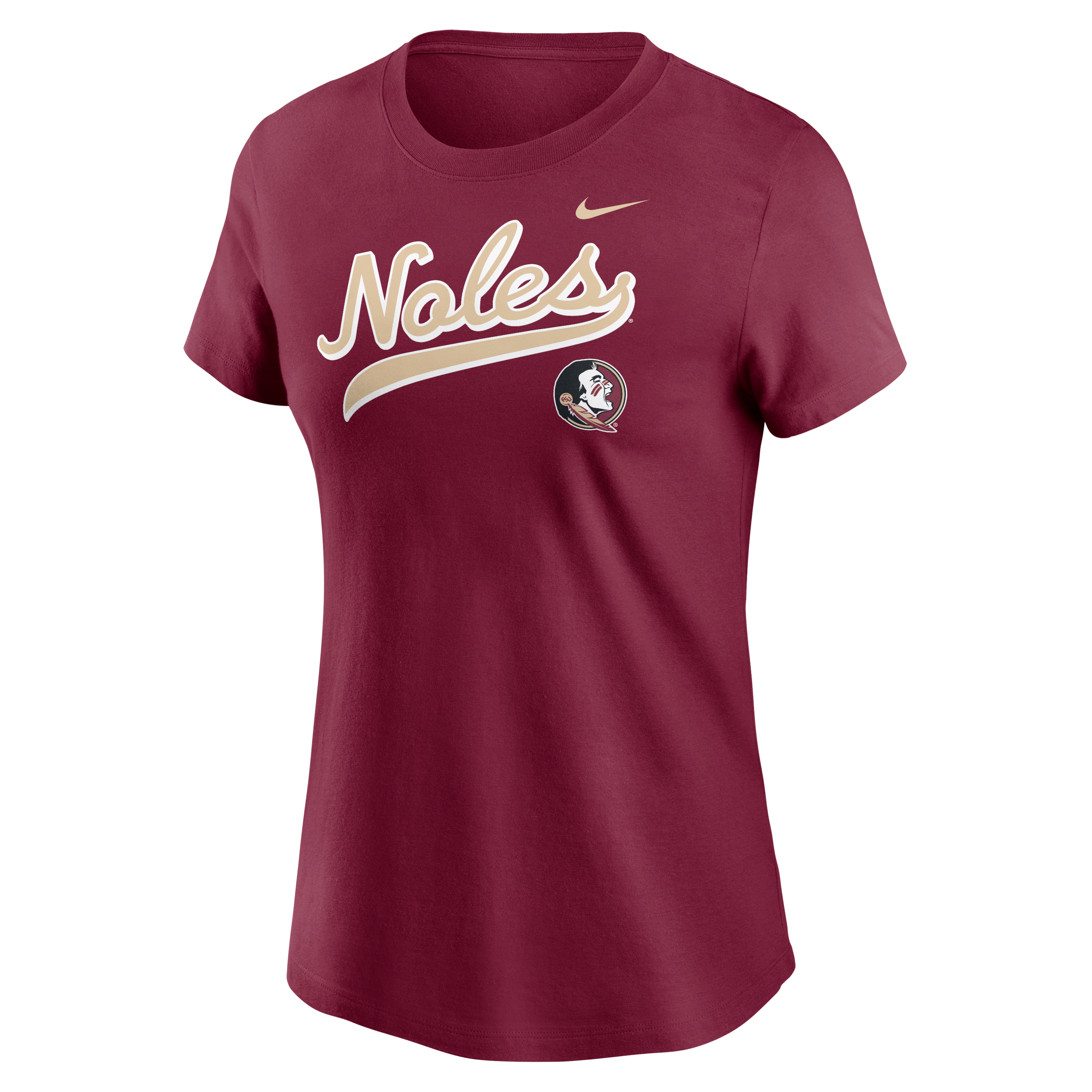 Florida State Athletic Prep Arch Local Script Women's Nike College T-Shirt