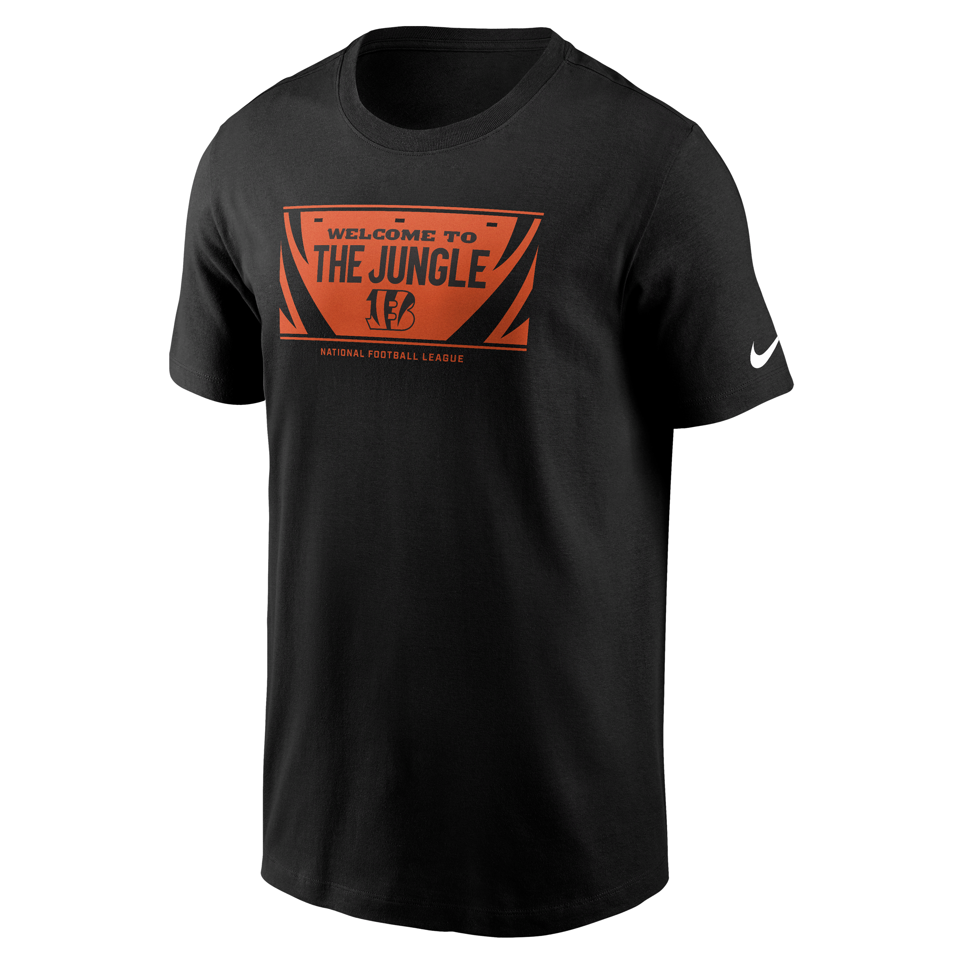 Cincinnati Bengals Primetime Wordmark Essential Men's Nike NFL T-Shirt
