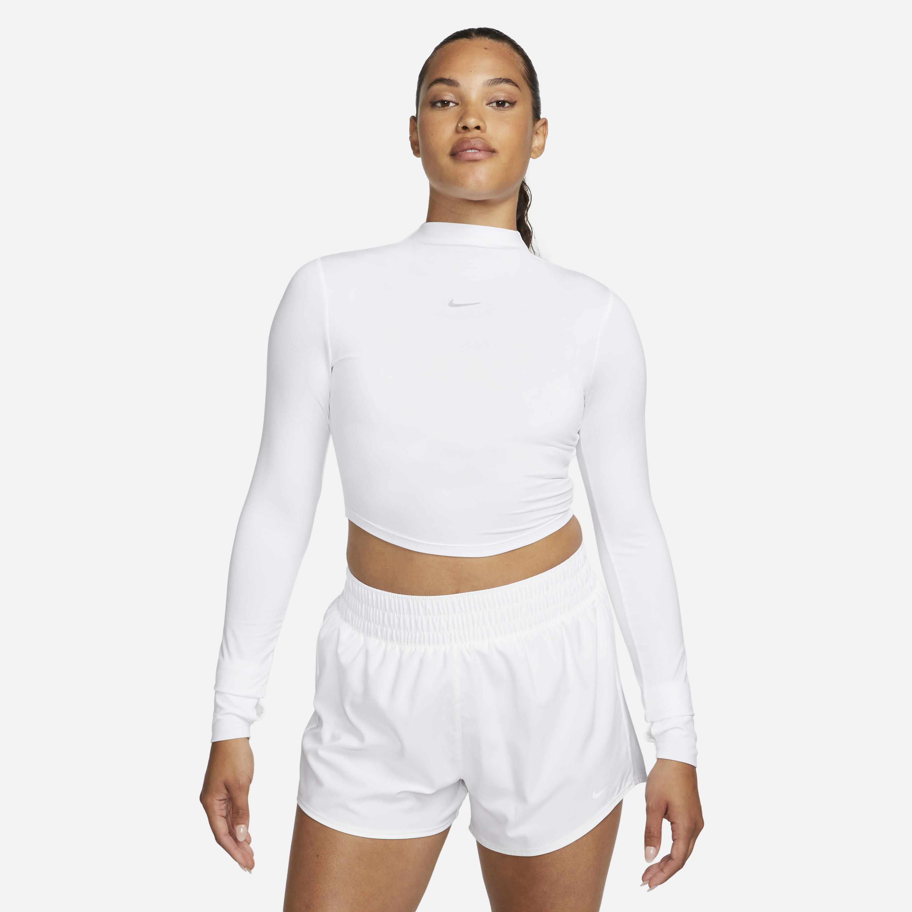 Nike Dri-FIT One Luxe Women's Long-Sleeve Cropped Top