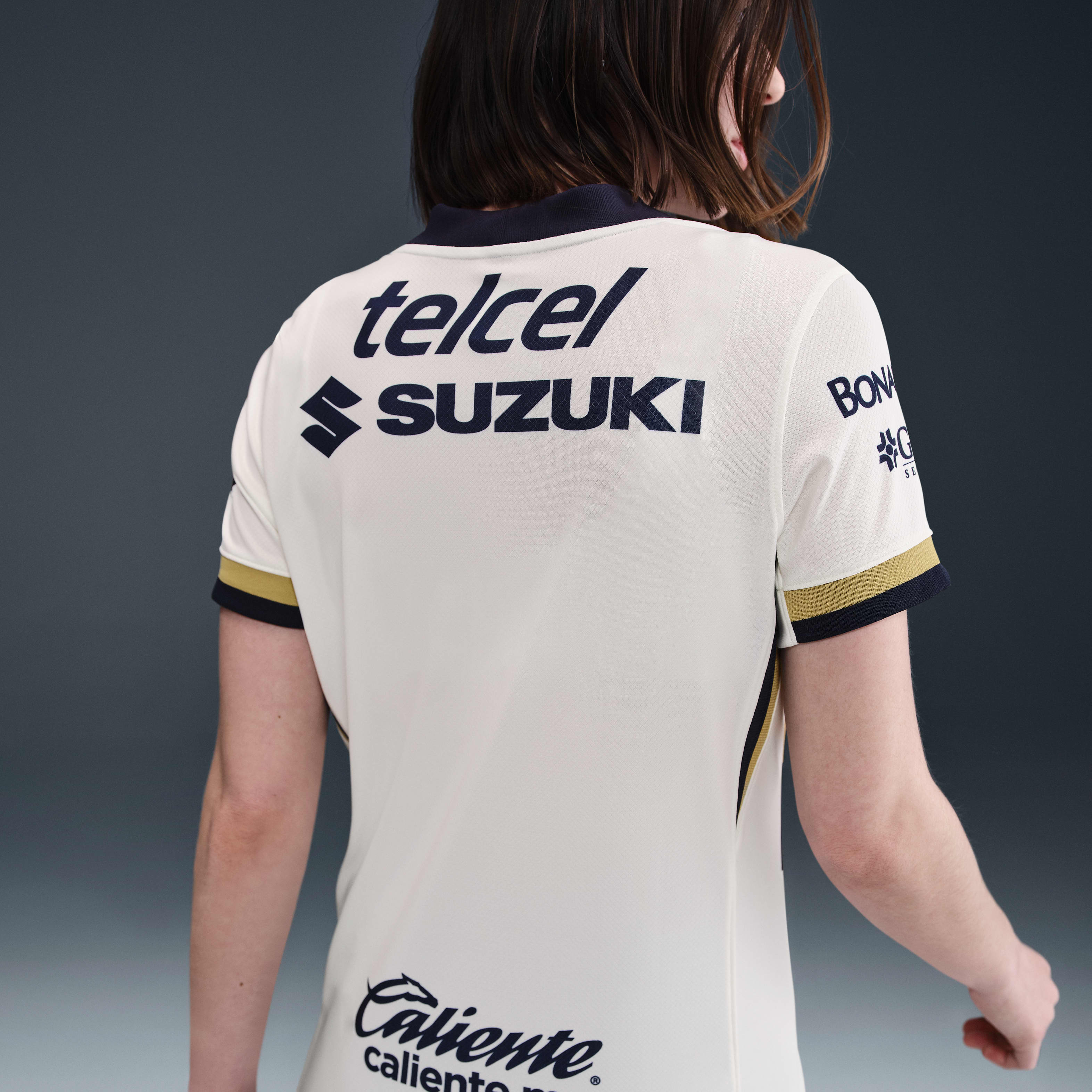 Pumas UNAM 2025/26 Stadium Home Women's Nike Dri-FIT Soccer Replica Jersey