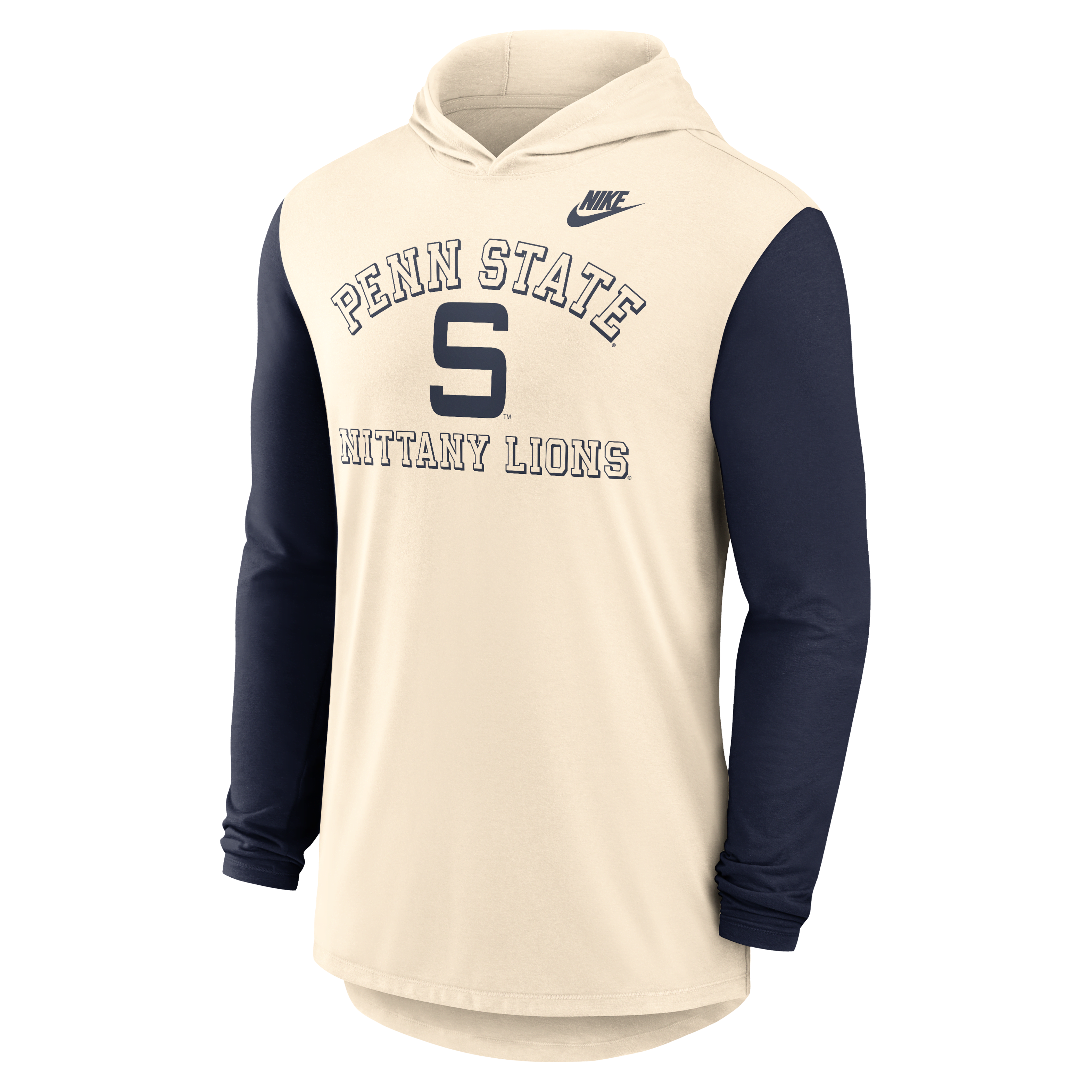 Penn State Legacy Men's Nike Dri-FIT College Long-Sleeve Hooded T-Shirt