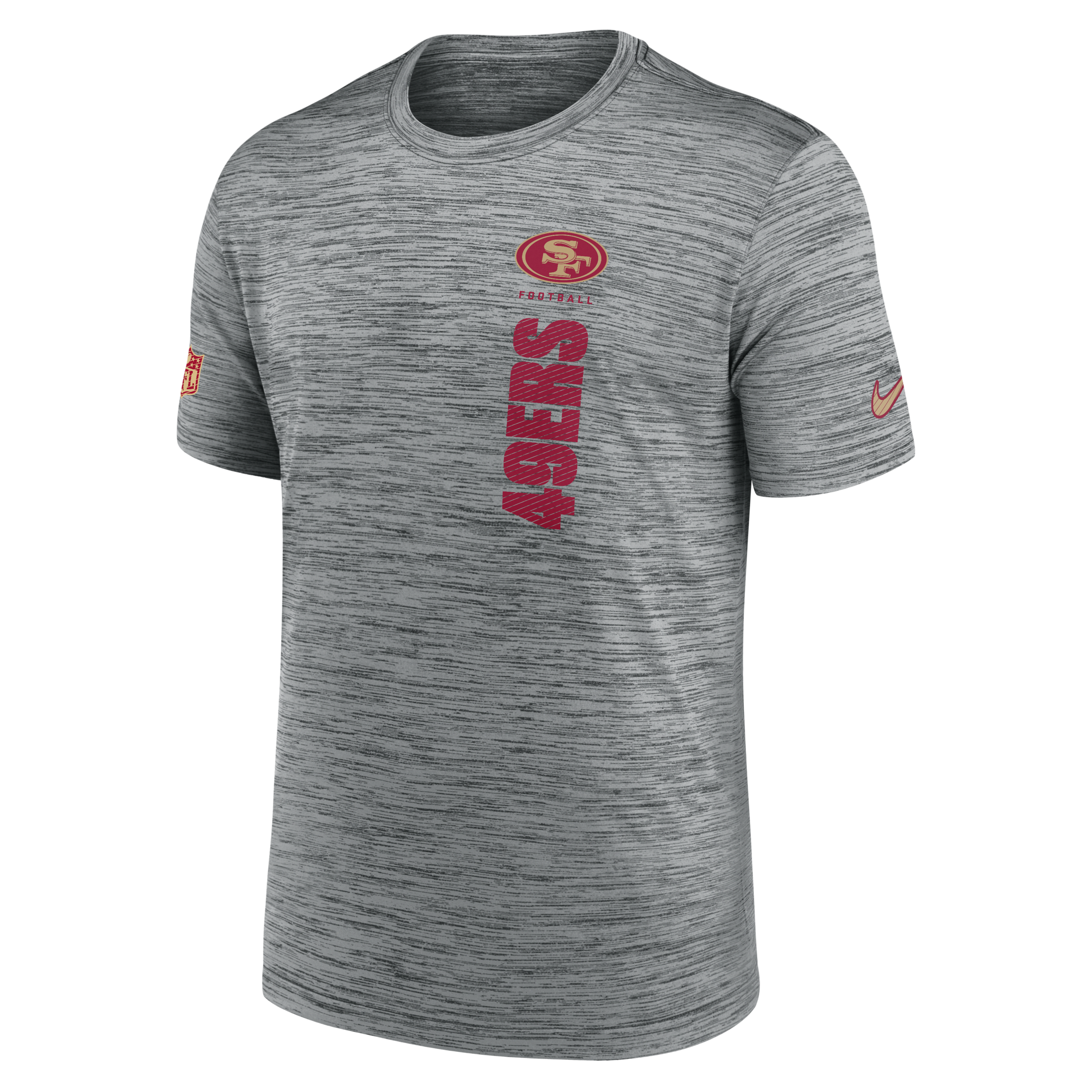 San Francisco 49ers Sideline Velocity Men's Nike Dri-FIT NFL T-Shirt