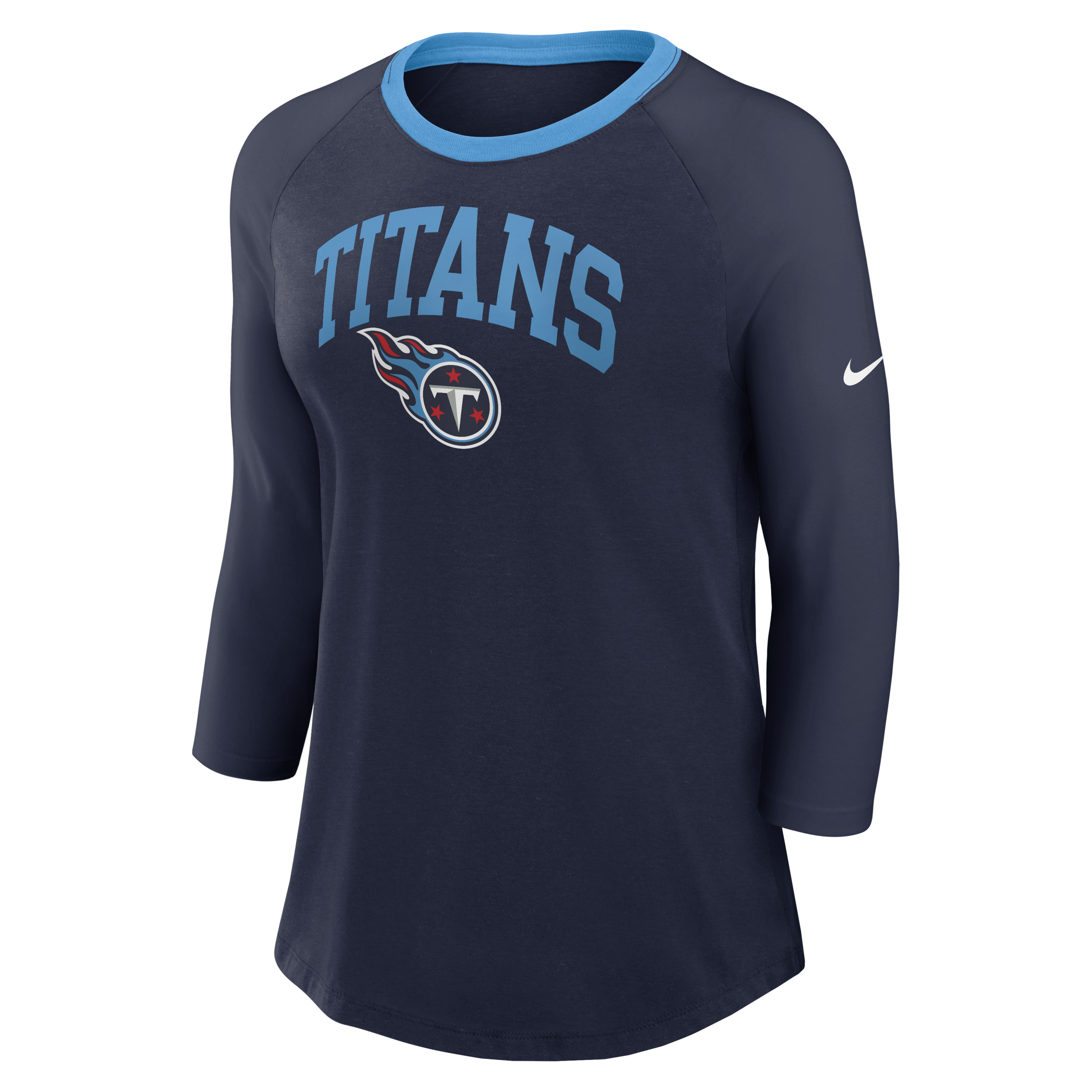 Tennessee Titans Women's Nike NFL 3/4-Sleeve T-Shirt