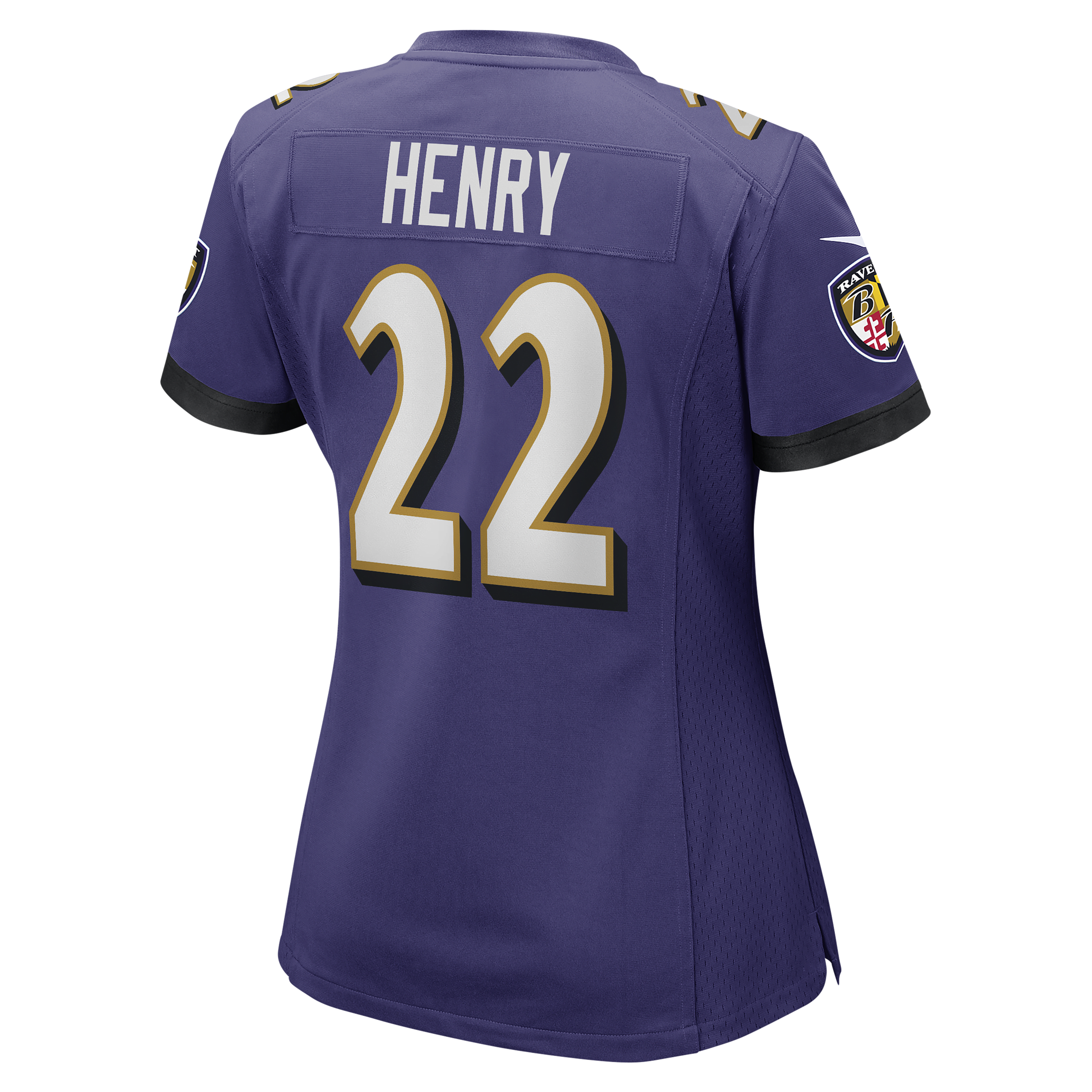 Derrick Henry Baltimore Ravens Women's Nike NFL Game Football Jersey