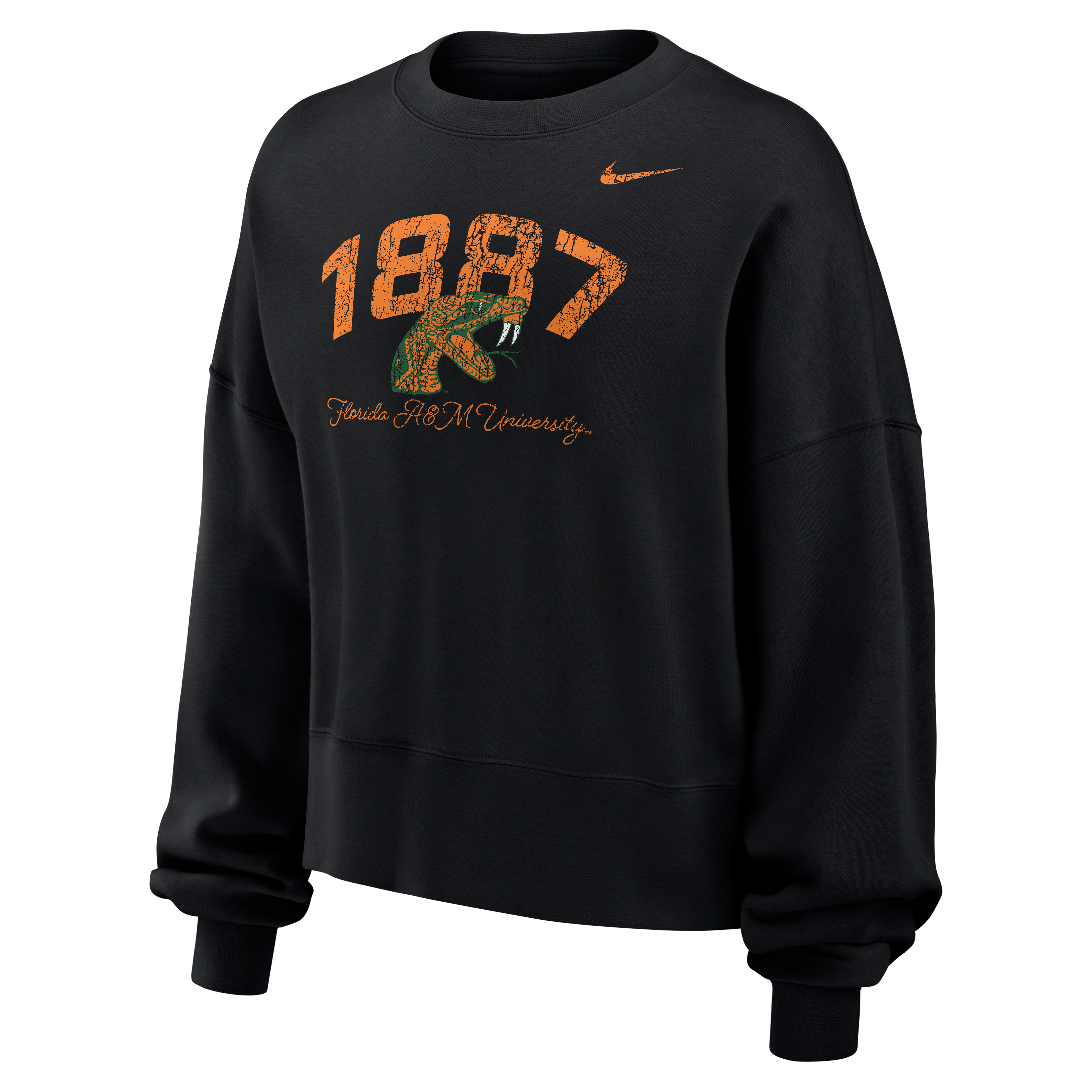 Nike College Phoenix Fleece (Florida A&M University) Women's Crew-Neck Sweatshirt