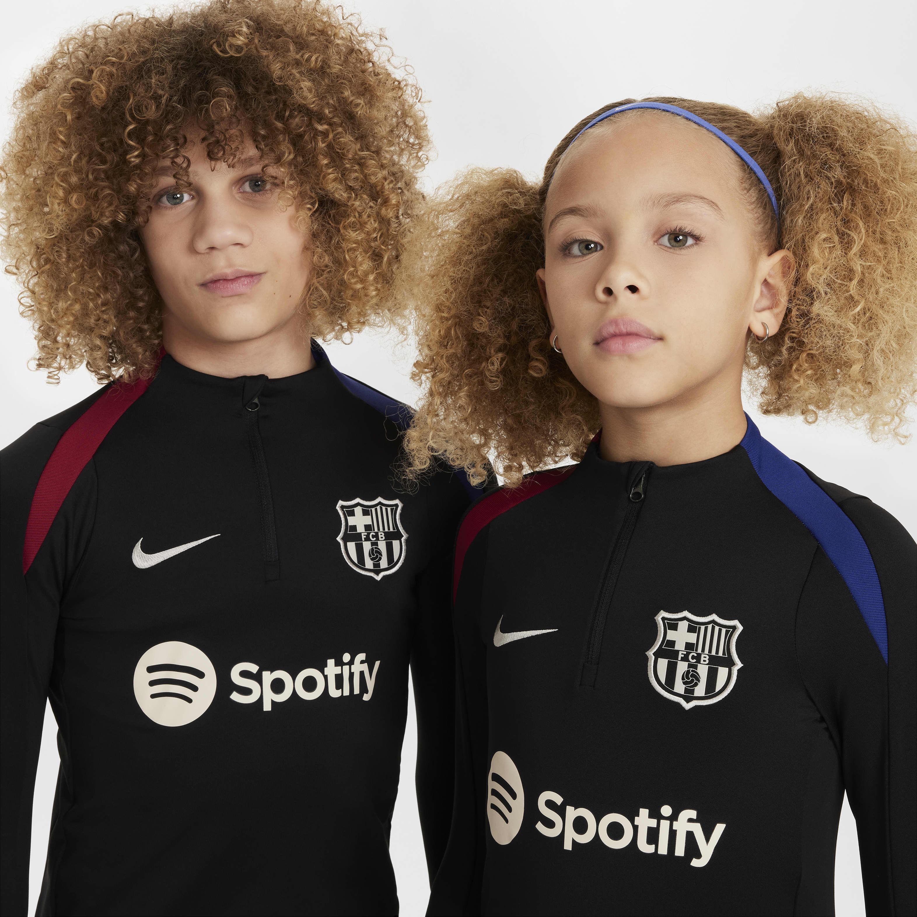 Nike F.C. Barcelona Strike Older Kids' Nike Dri-FIT Football Drill Top