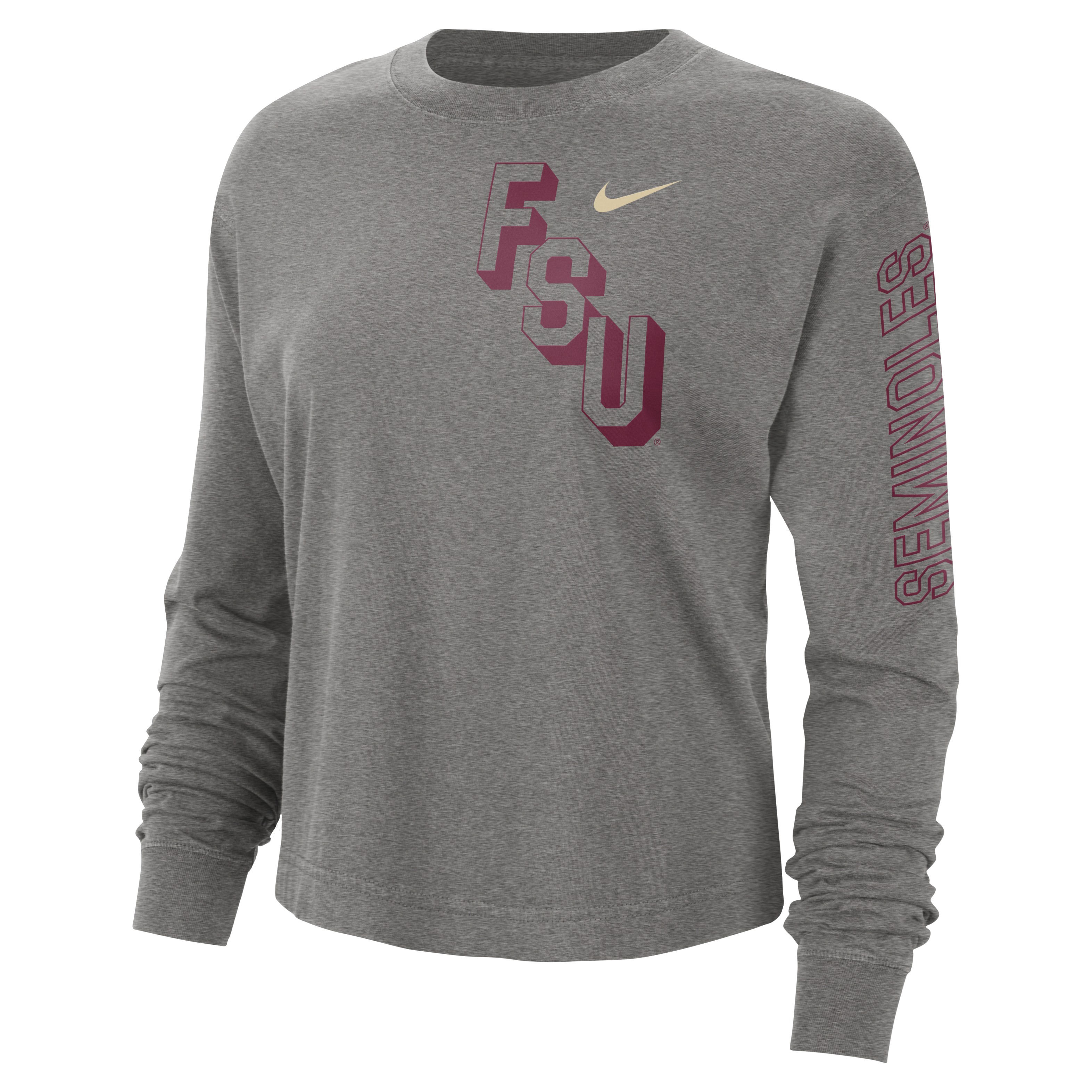 Florida State Heritage Women's Nike College Boxy Crew-Neck T-Shirt