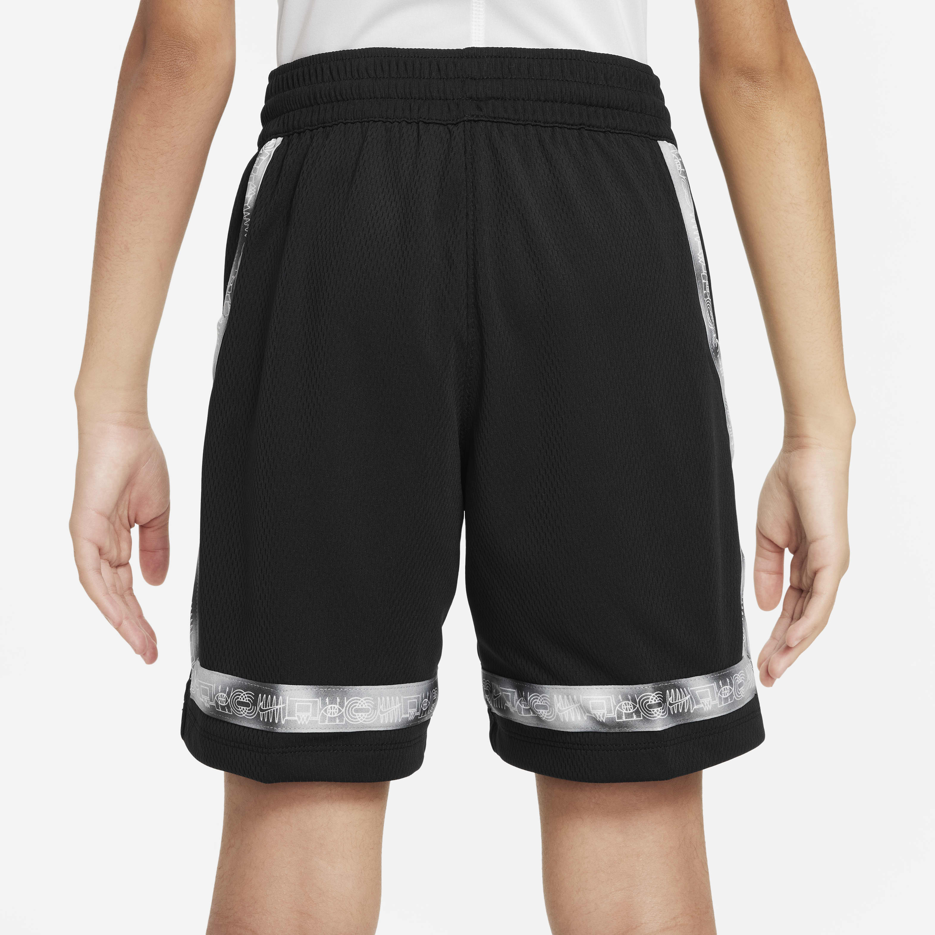 Nike Dri-FIT Culture of Basketball Fly Crossover Big Kids' (Girls') Printed Shorts