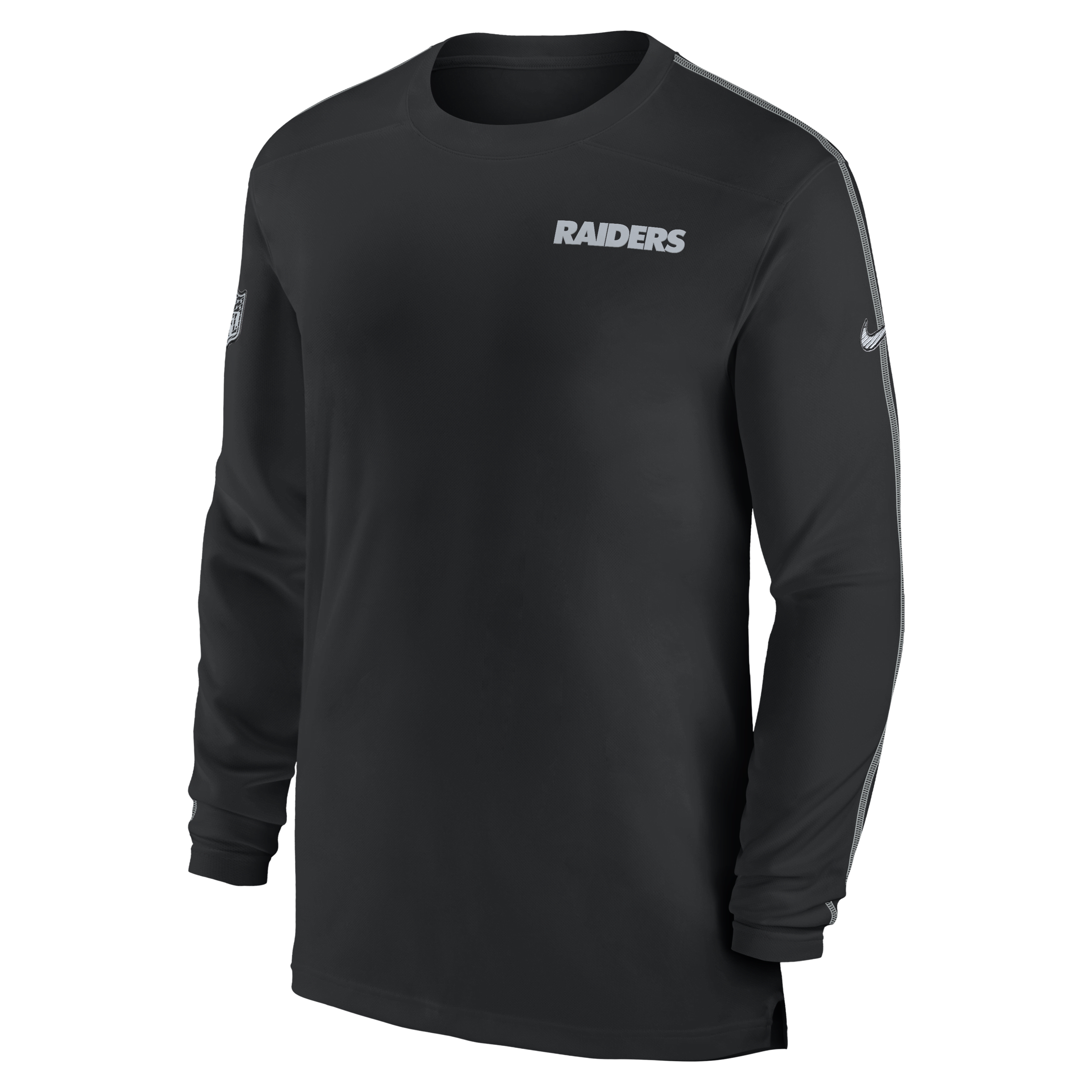 Las Vegas Raiders Sideline Coach Men's Nike Dri-FIT NFL Long-Sleeve Top