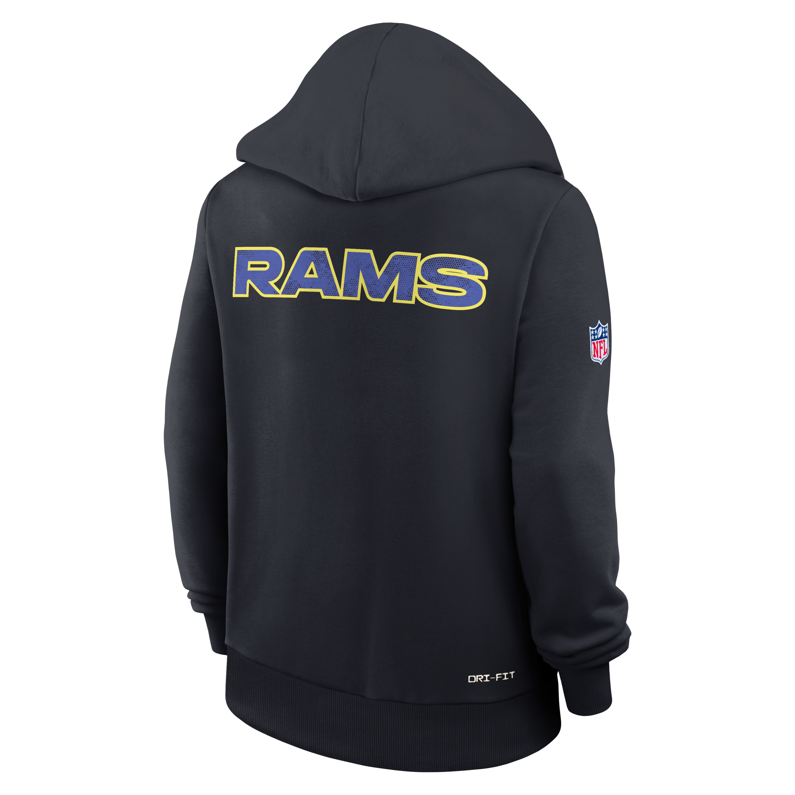 Los Angeles Rams Rivalries Collection Sideline Women's Nike Dri-FIT NFL Pullover Hoodie