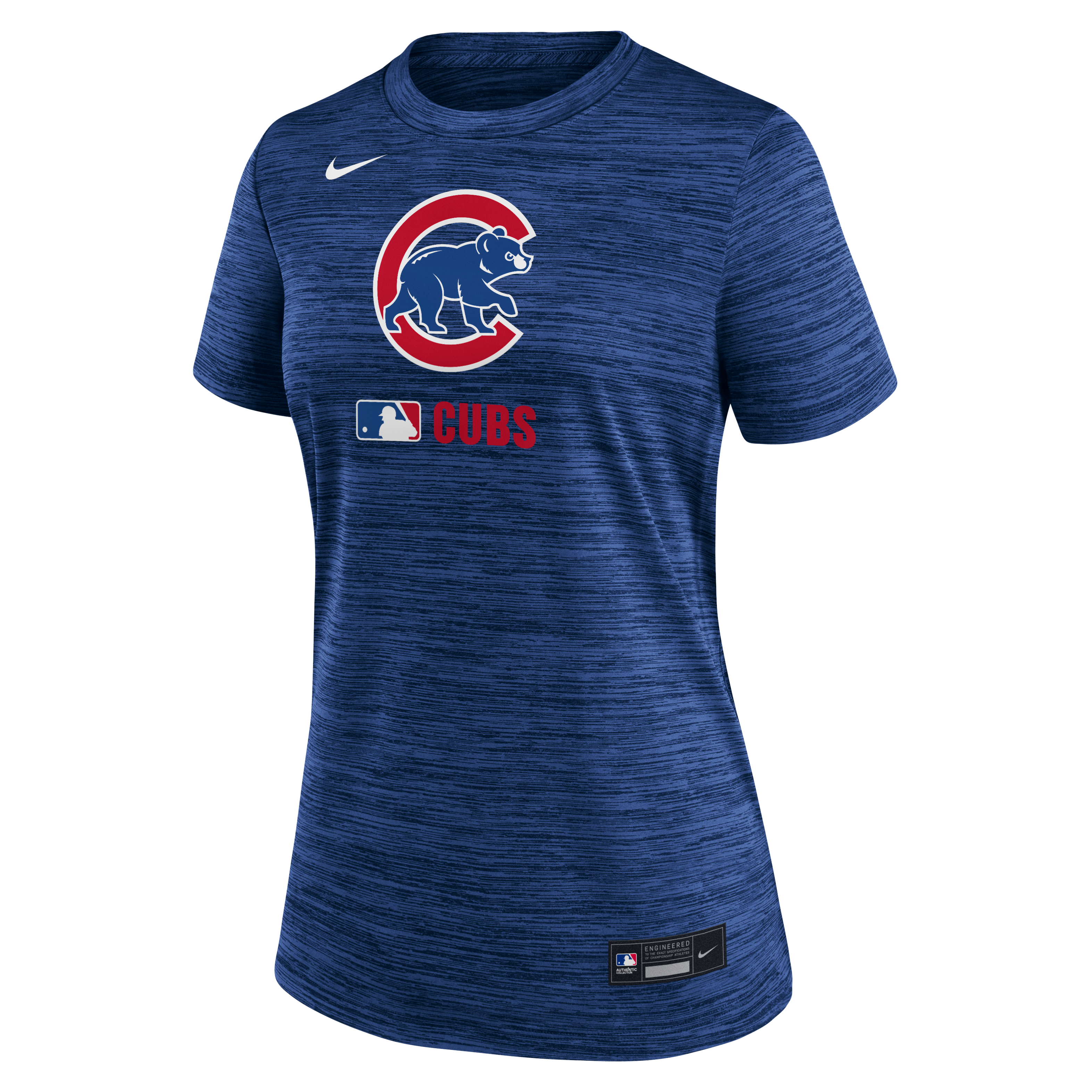 Chicago Cubs Authentic Collection Velocity Women's Nike Dri-FIT MLB T-Shirt