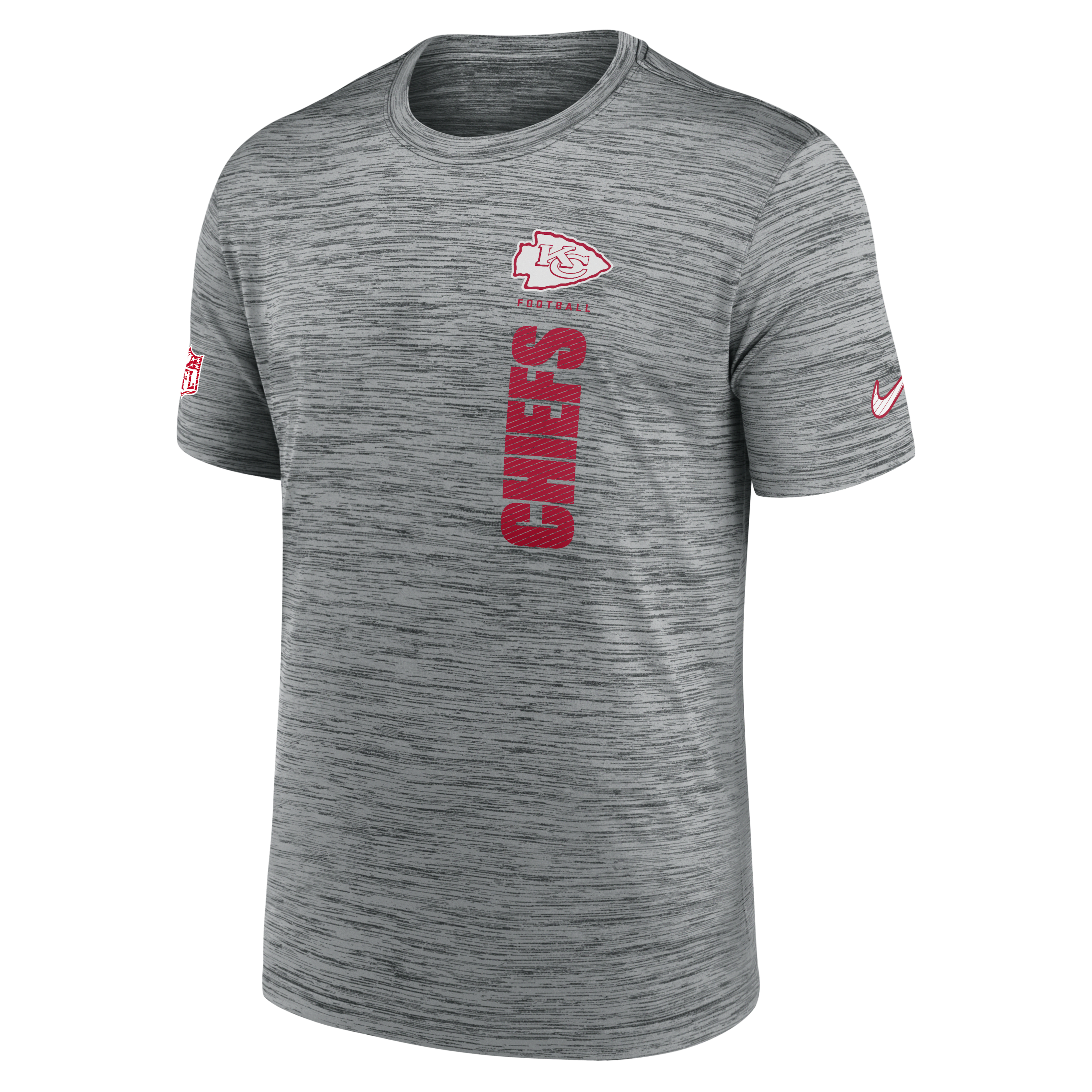 Kansas City Chiefs Sideline Velocity Men's Nike Dri-FIT NFL T-Shirt