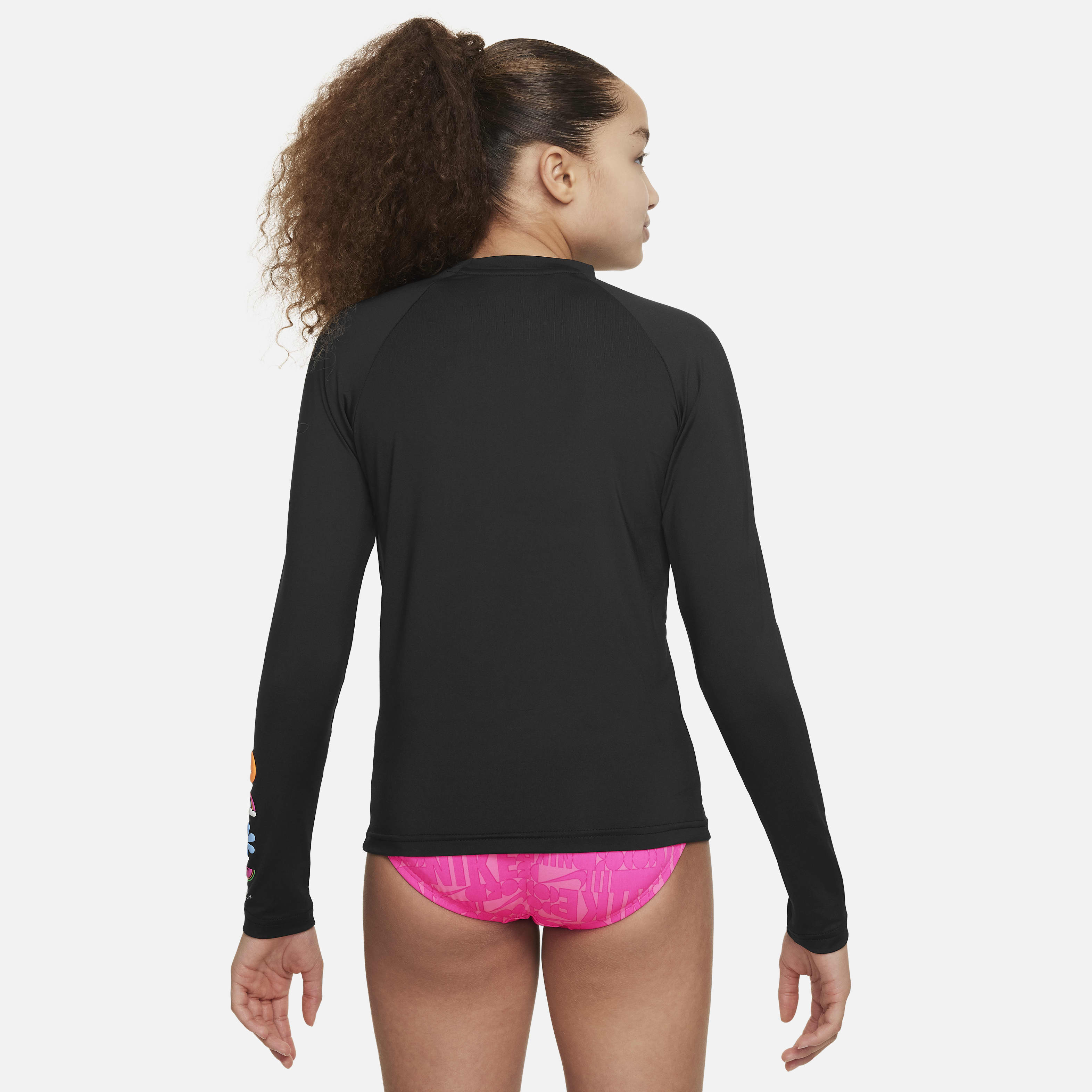 Nike Swim Charms Big Kids' (Girls') Long-Sleeve Hydroguard