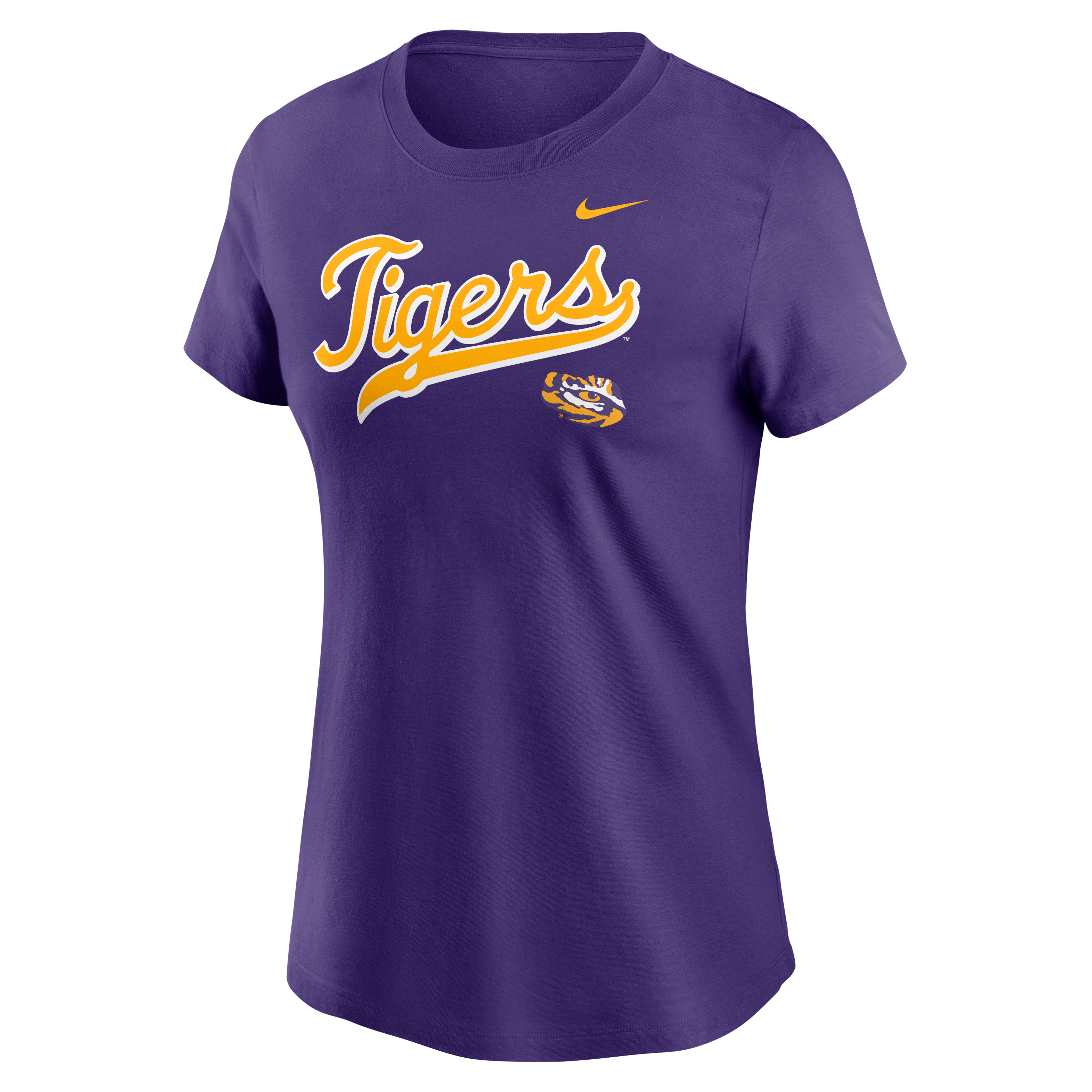 LSU Athletic Prep Arch Local Script Women's Nike College T-Shirt