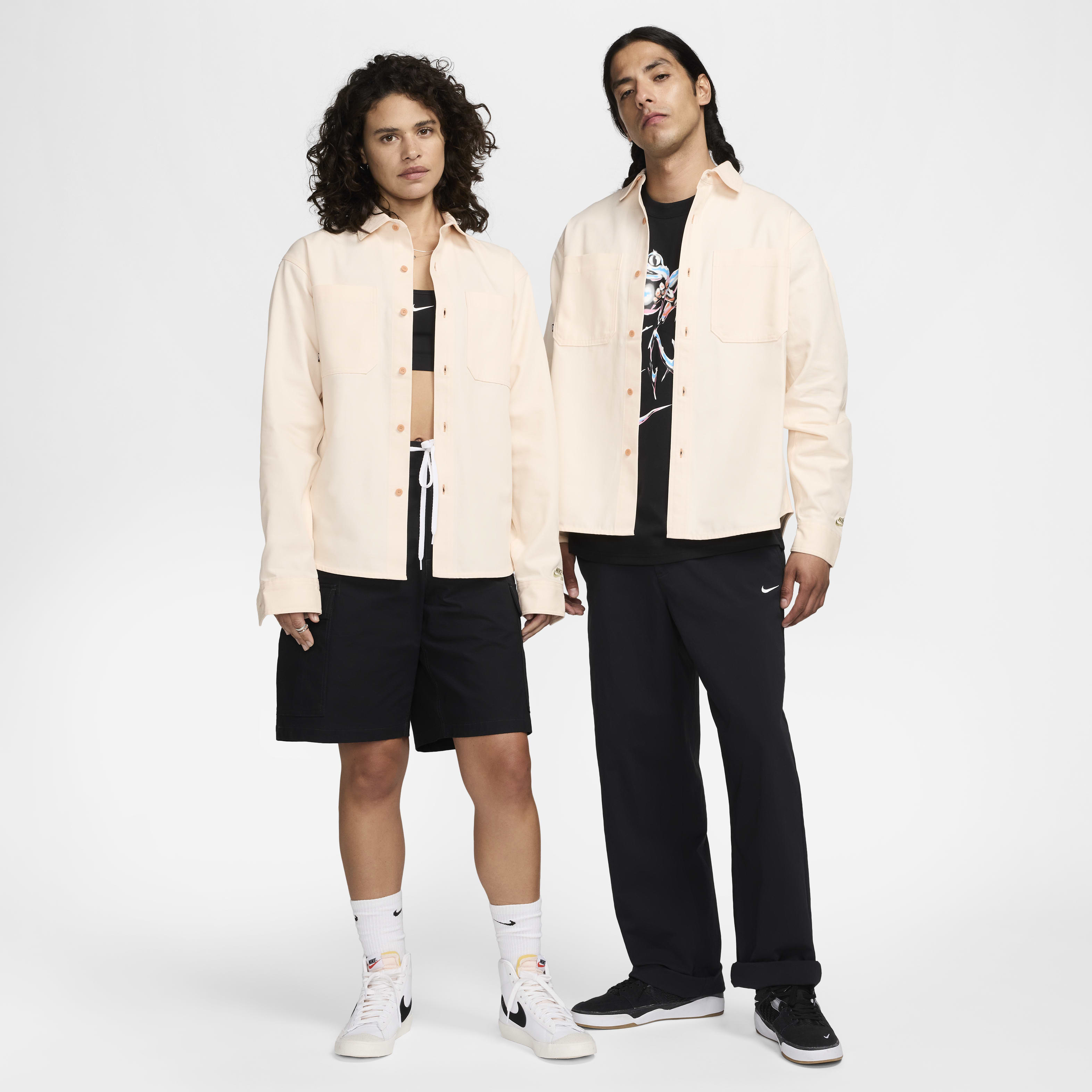 Nike SB Long-Sleeve Woven Skate Top