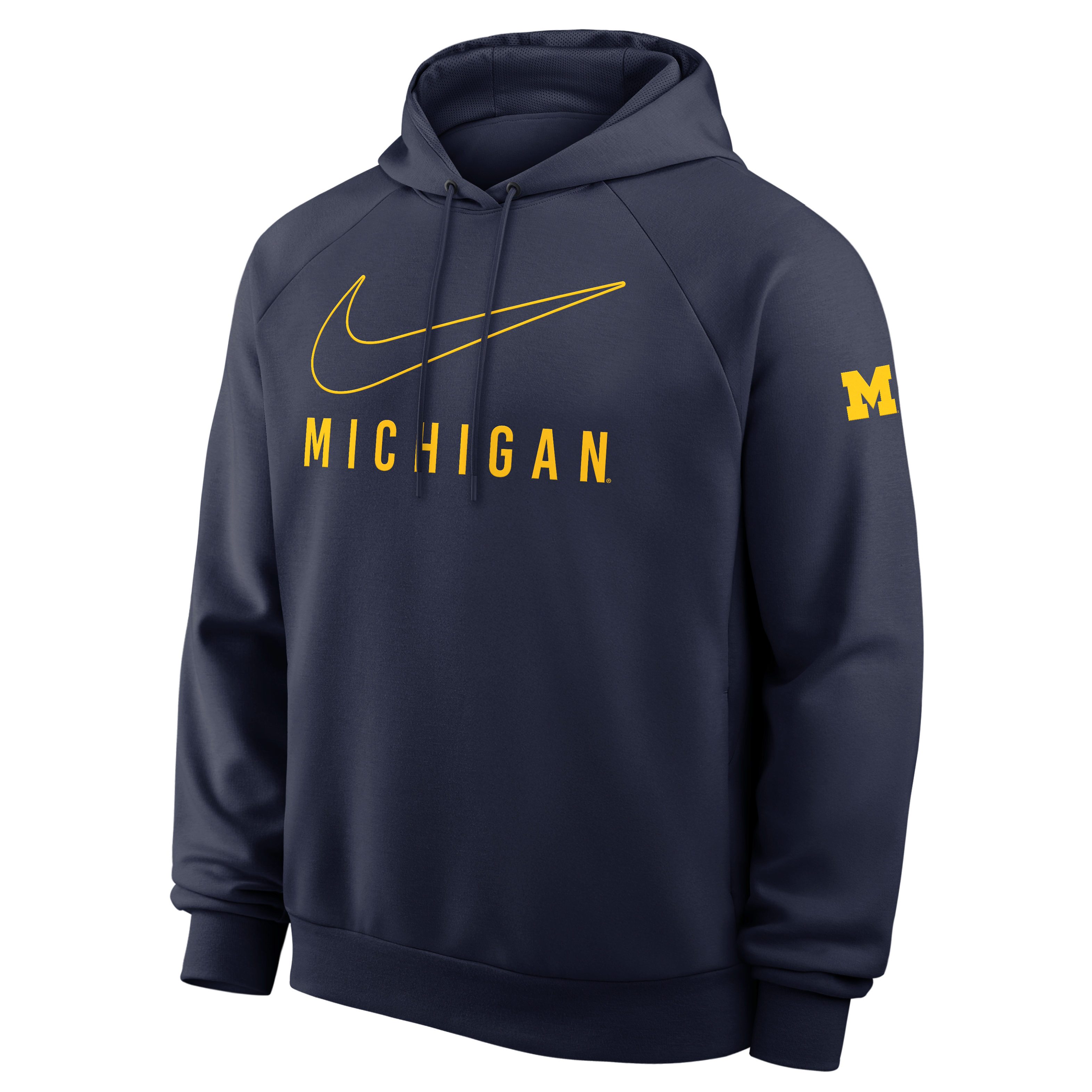 Michigan Premium Performance Men's Nike Dri-FIT College Pullover Hoodie