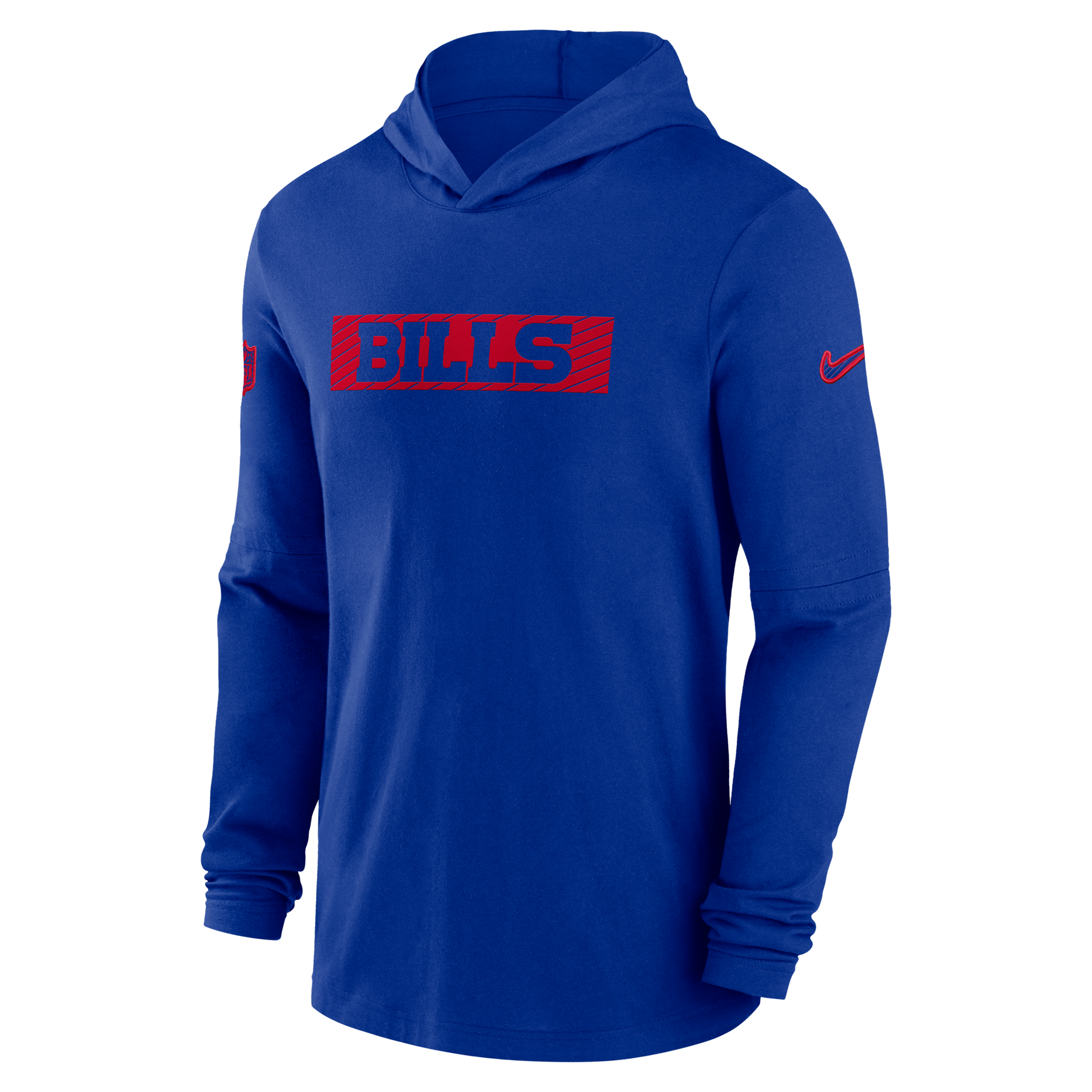 Buffalo Bills Sideline Men's Nike Dri-FIT NFL Long-Sleeve Hooded Top