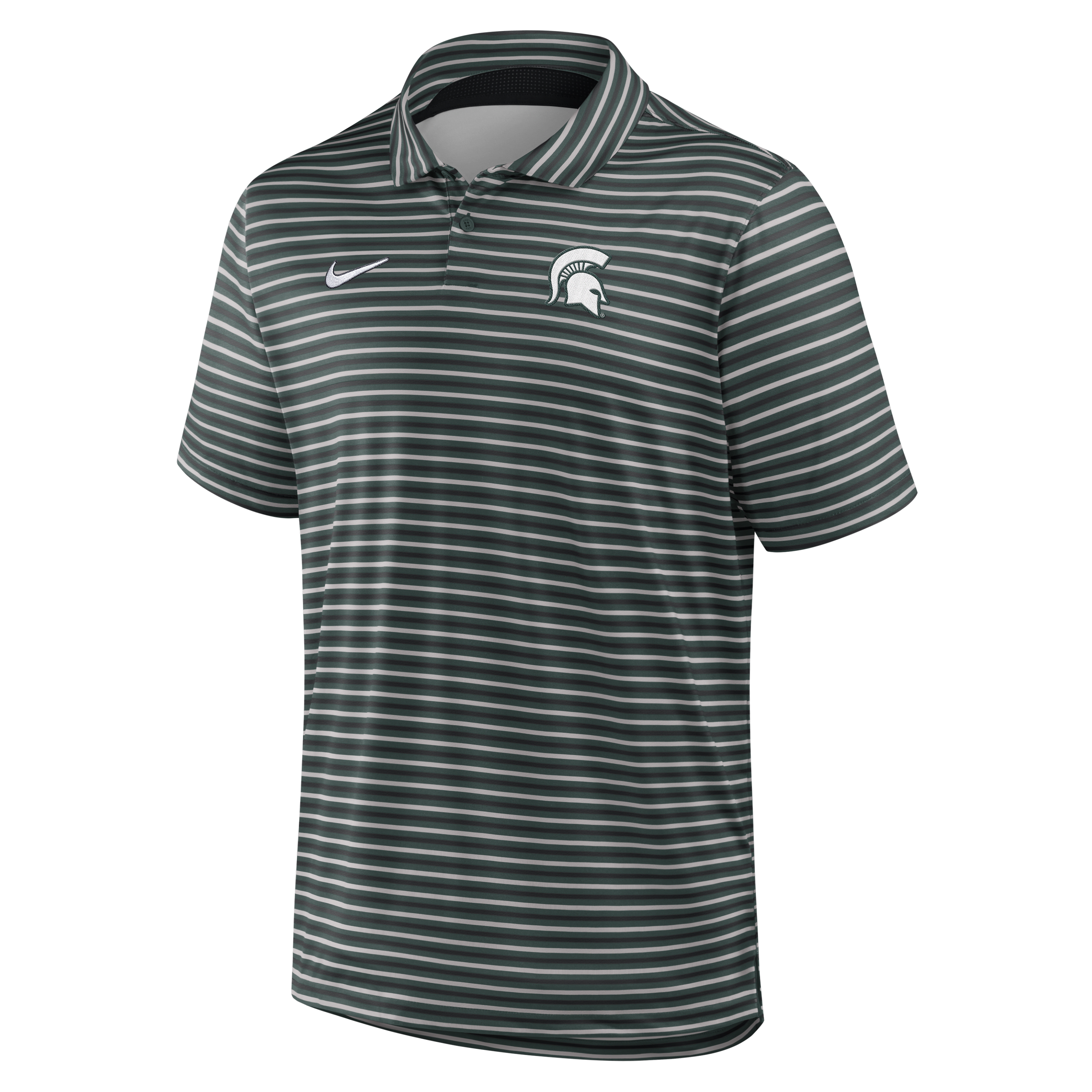 Michigan State Tour Stripe Men's Nike Dri-FIT College Polo