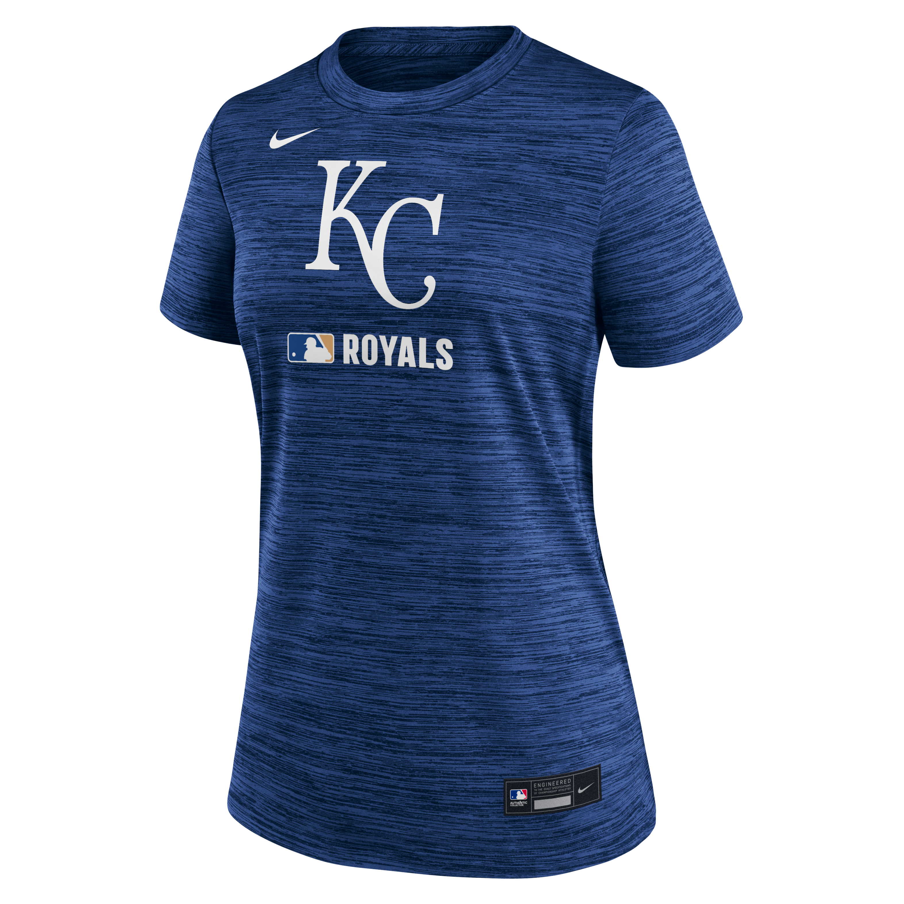 Kansas City Royals Authentic Collection Velocity Women's Nike Dri-FIT MLB T-Shirt