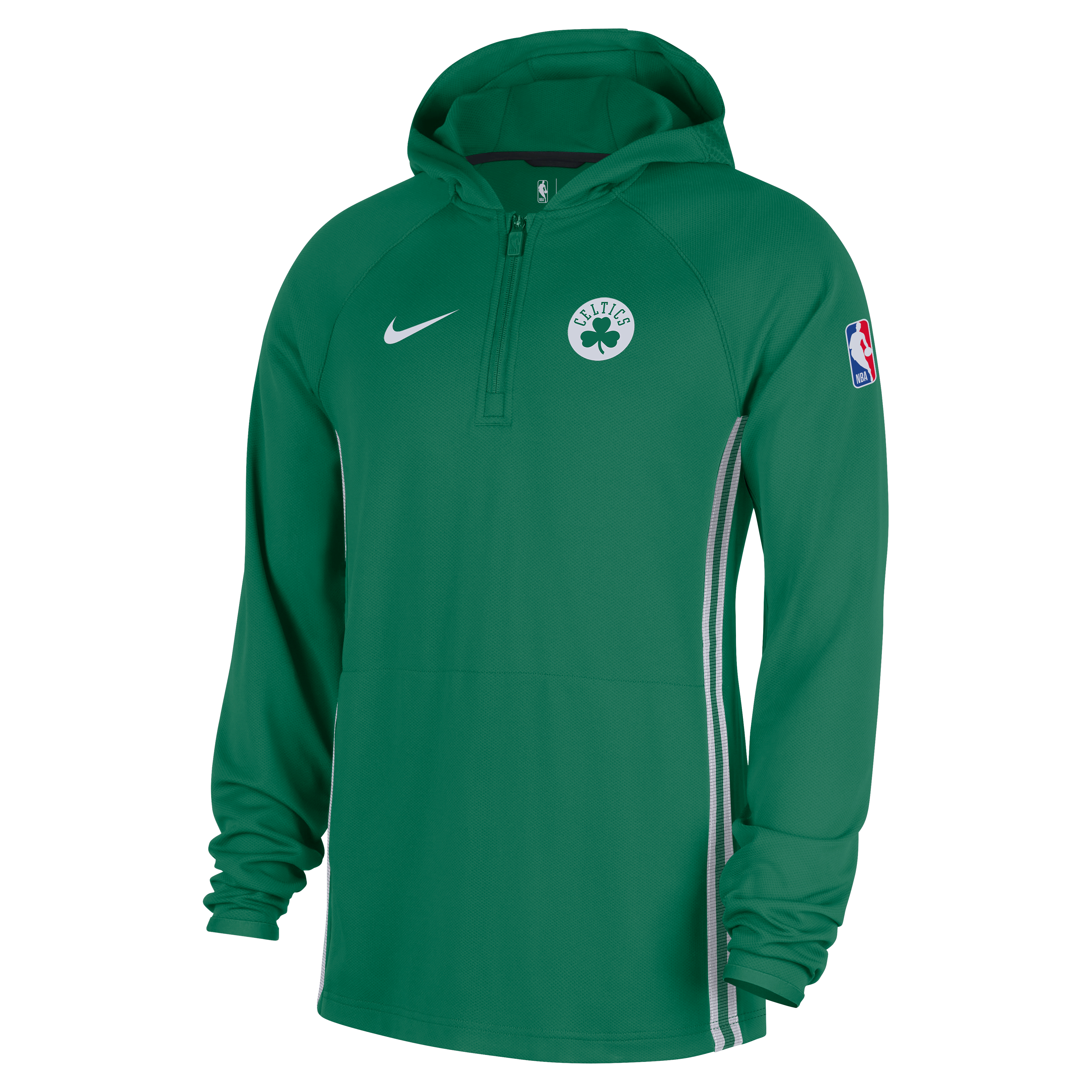 Boston Celtics Zoned Men's Nike Dri-FIT NBA 1/4-Zip Hoodie