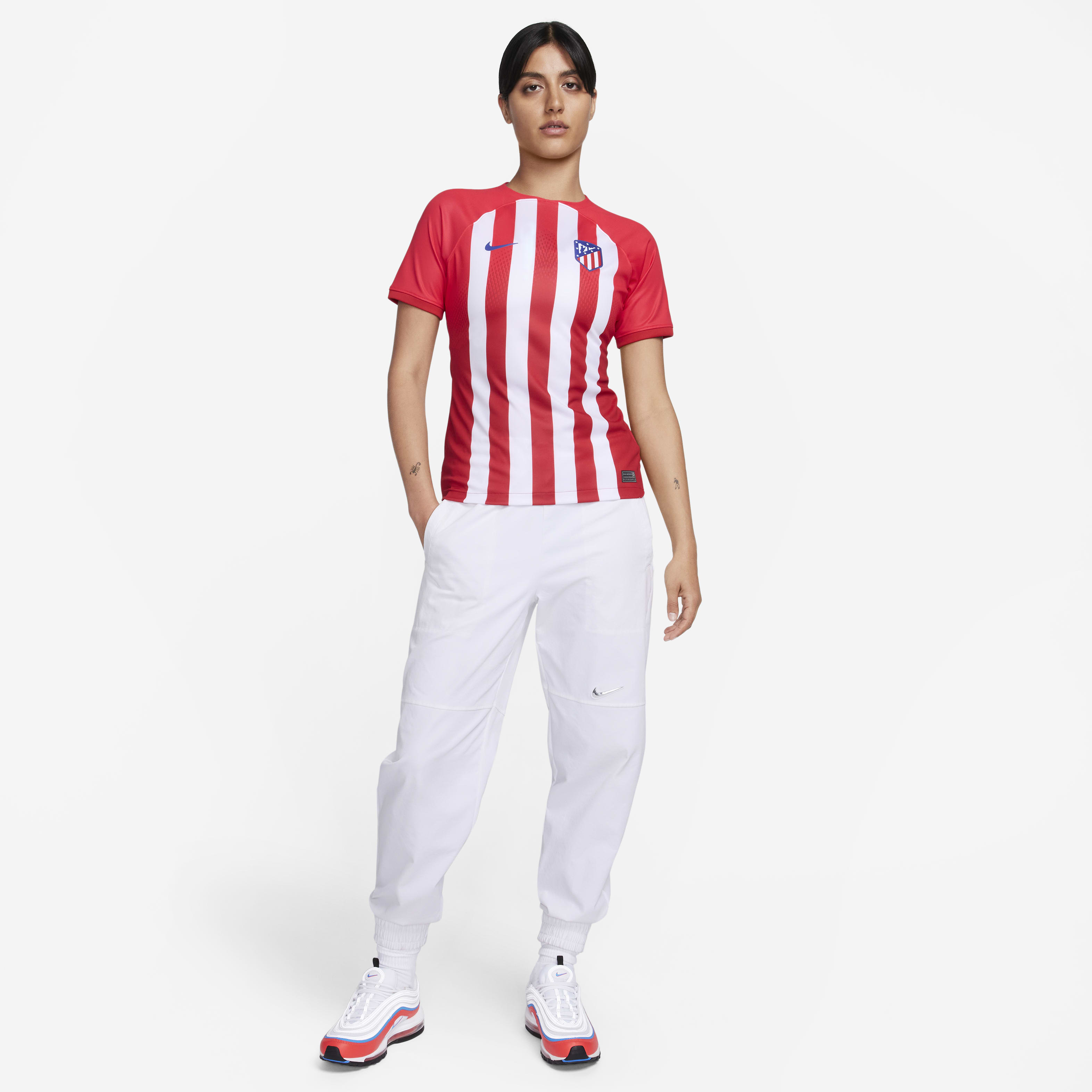 Atlético Madrid 2023/24 Stadium Home Women's Nike Dri-FIT Soccer Jersey