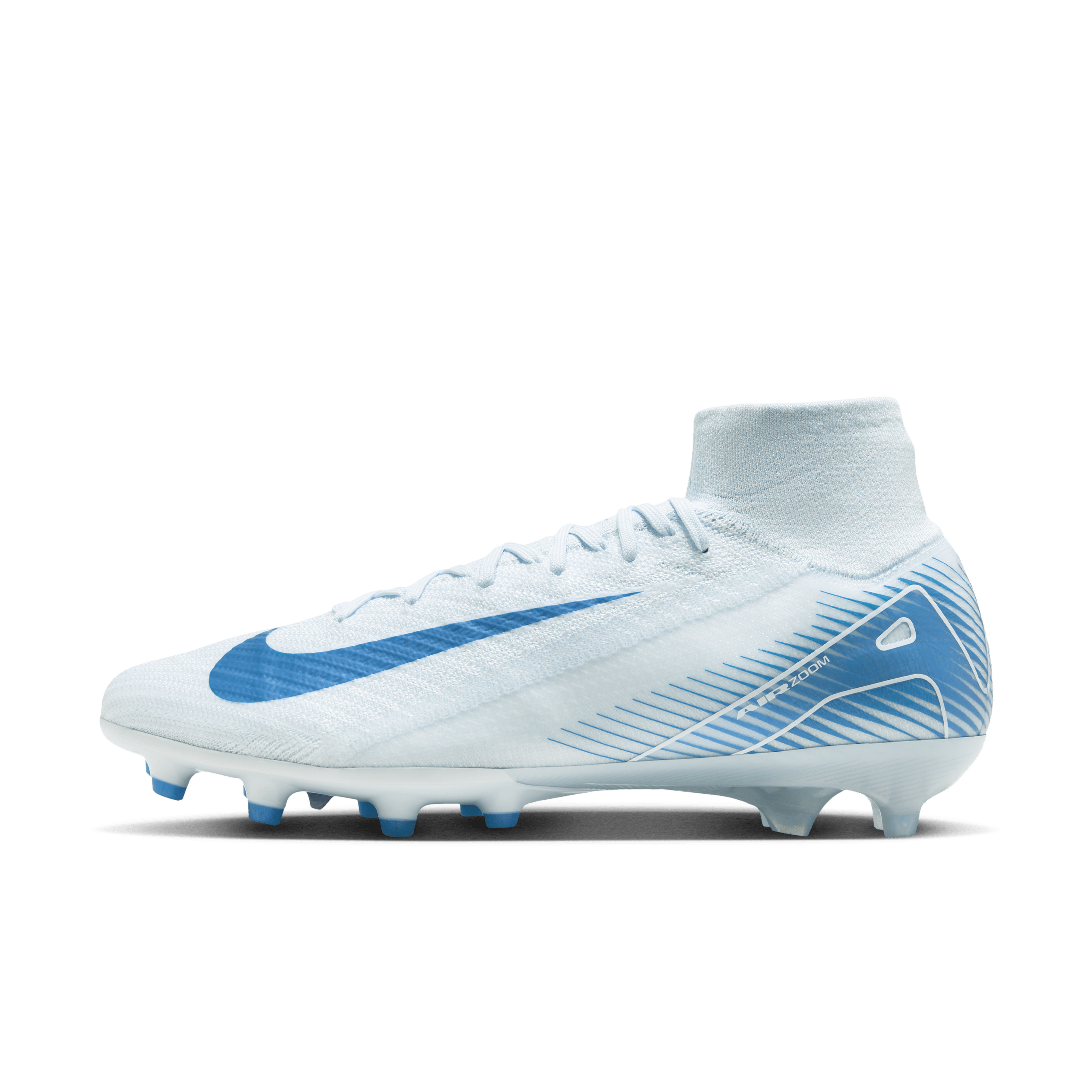 white high top nike cleats