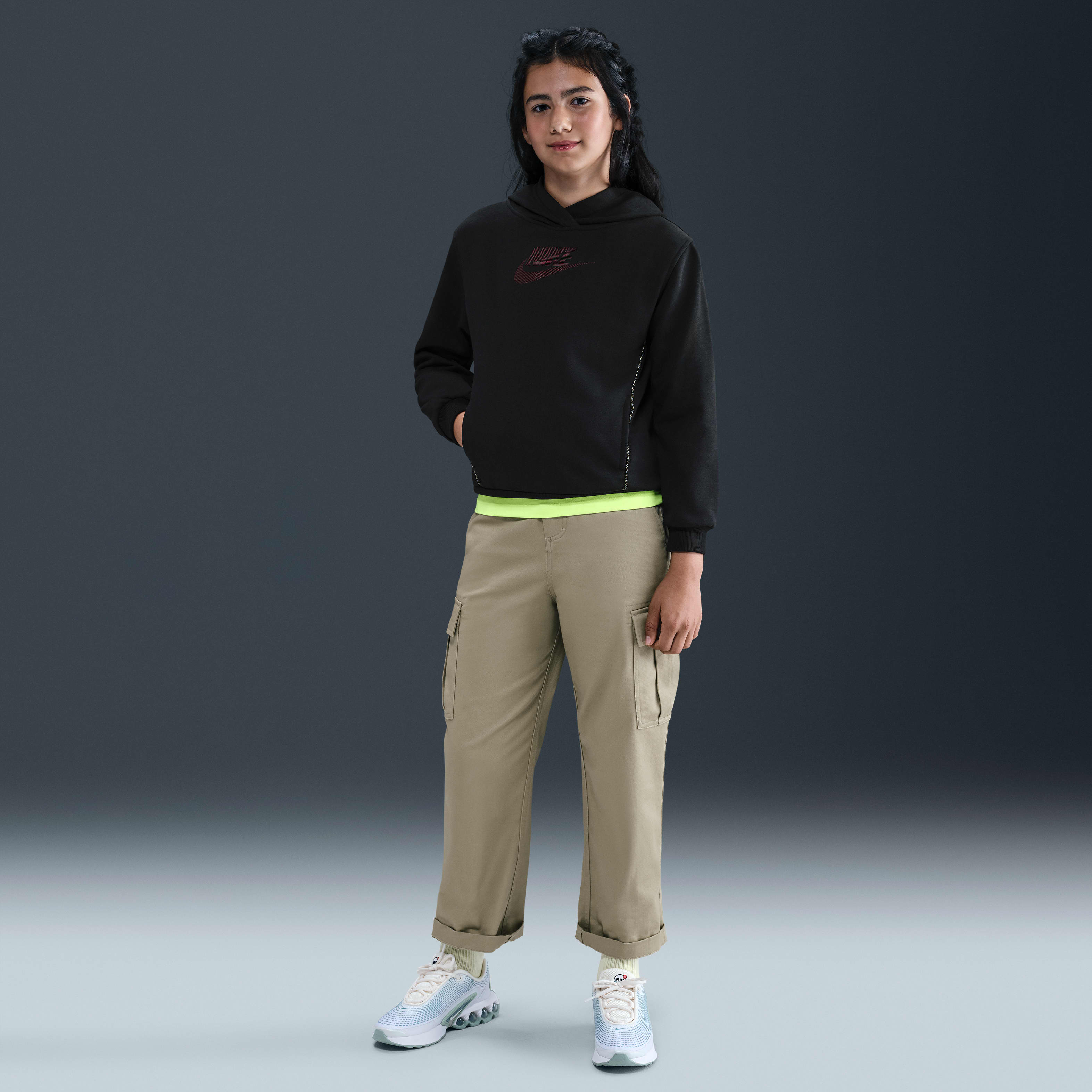 Nike Sportswear Club Big Kids' French Terry Hoodie