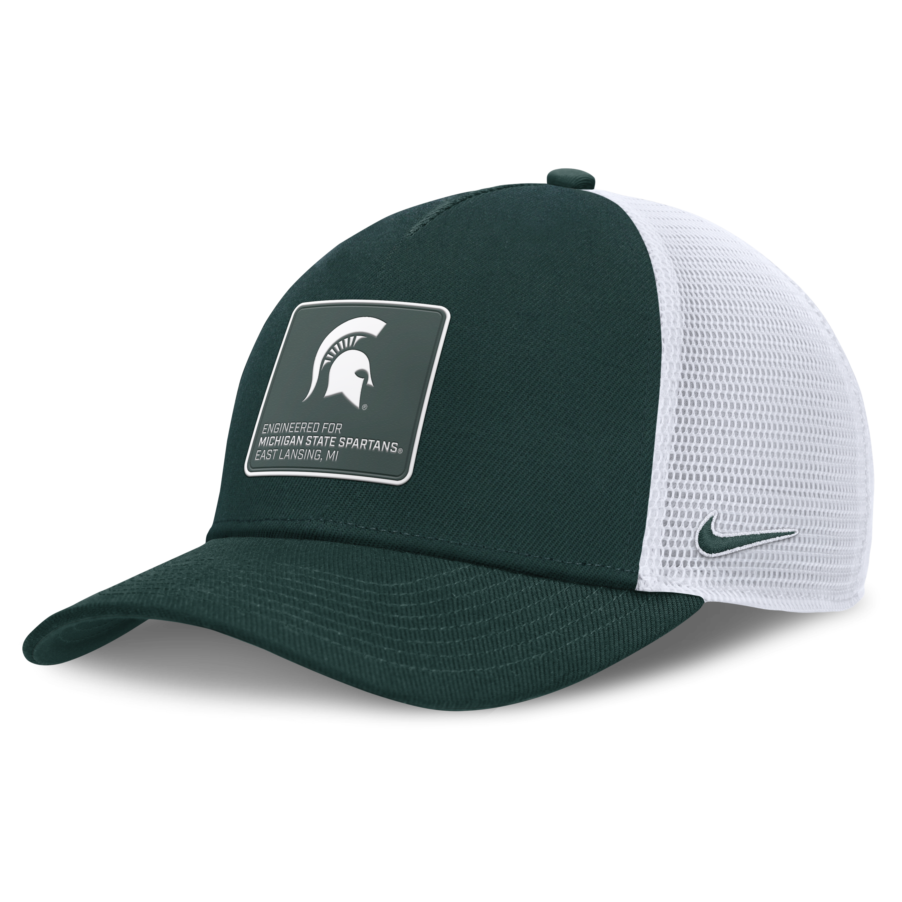 Michigan State On-Field Rise Men's Nike College Trucker Adjustable Hat