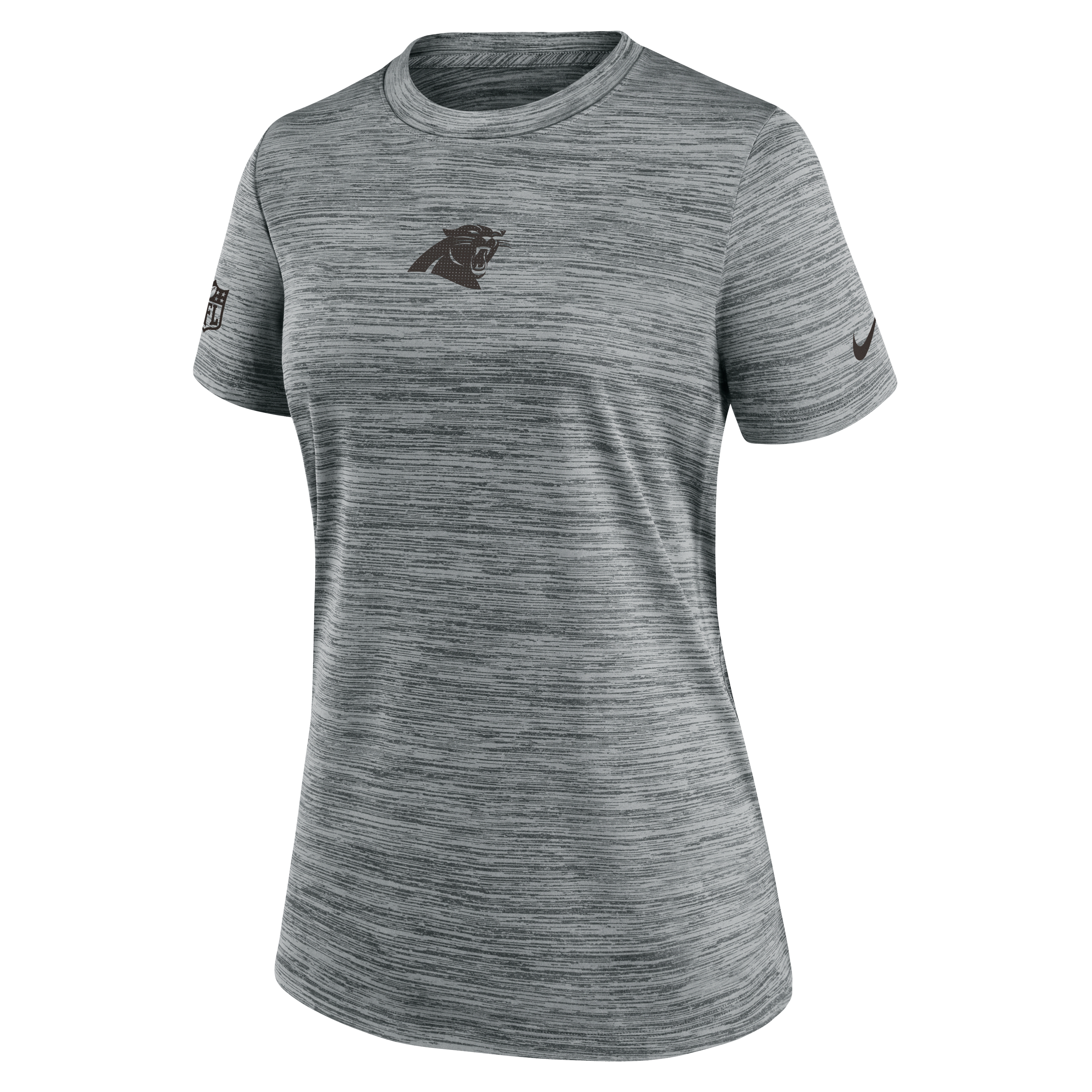 Carolina Panthers Sideline Team Issue Velocity Women's Nike Dri-FIT NFL T-Shirt