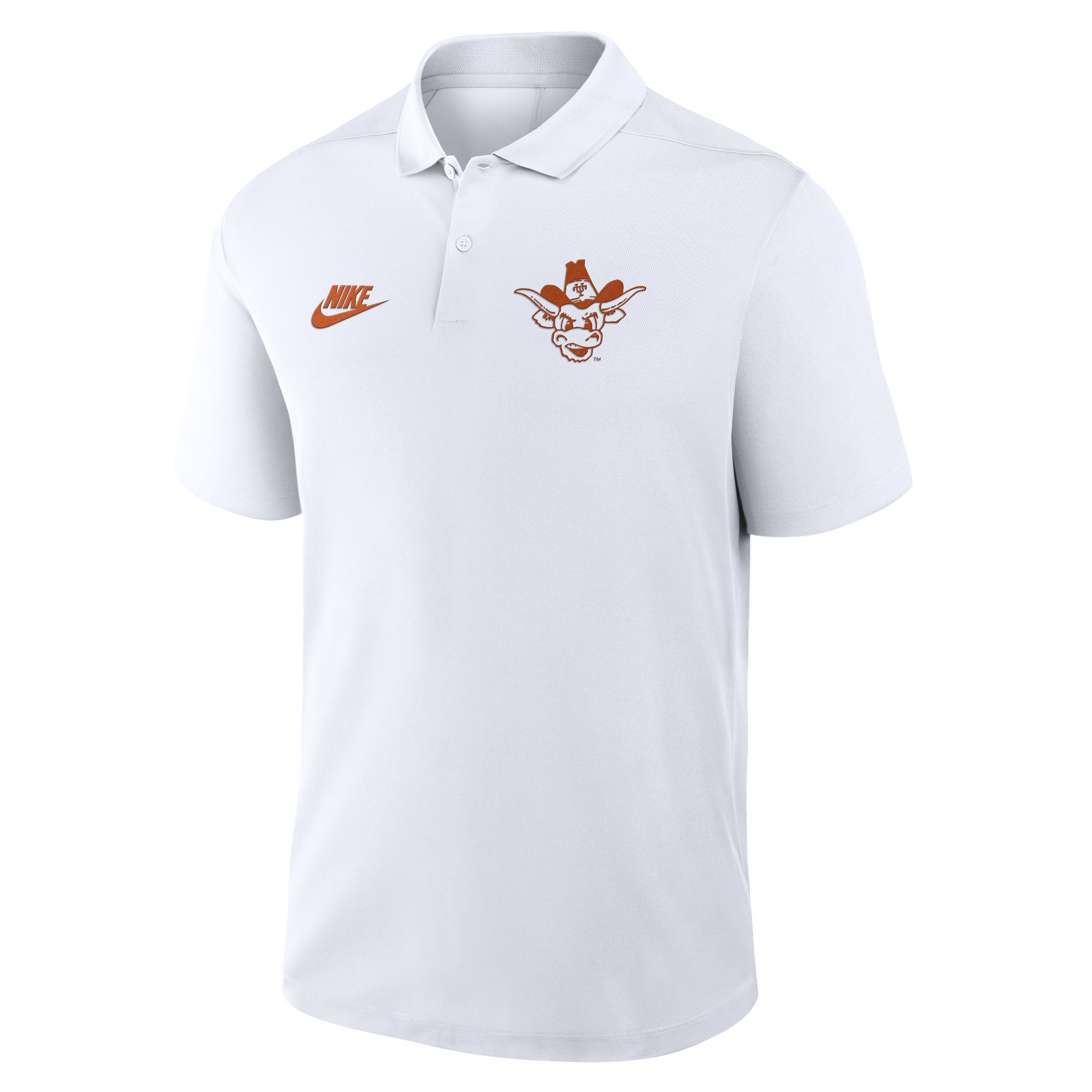 Texas Primetime Victory Legacy Vault Logo Men's Nike Dri-FIT College Polo