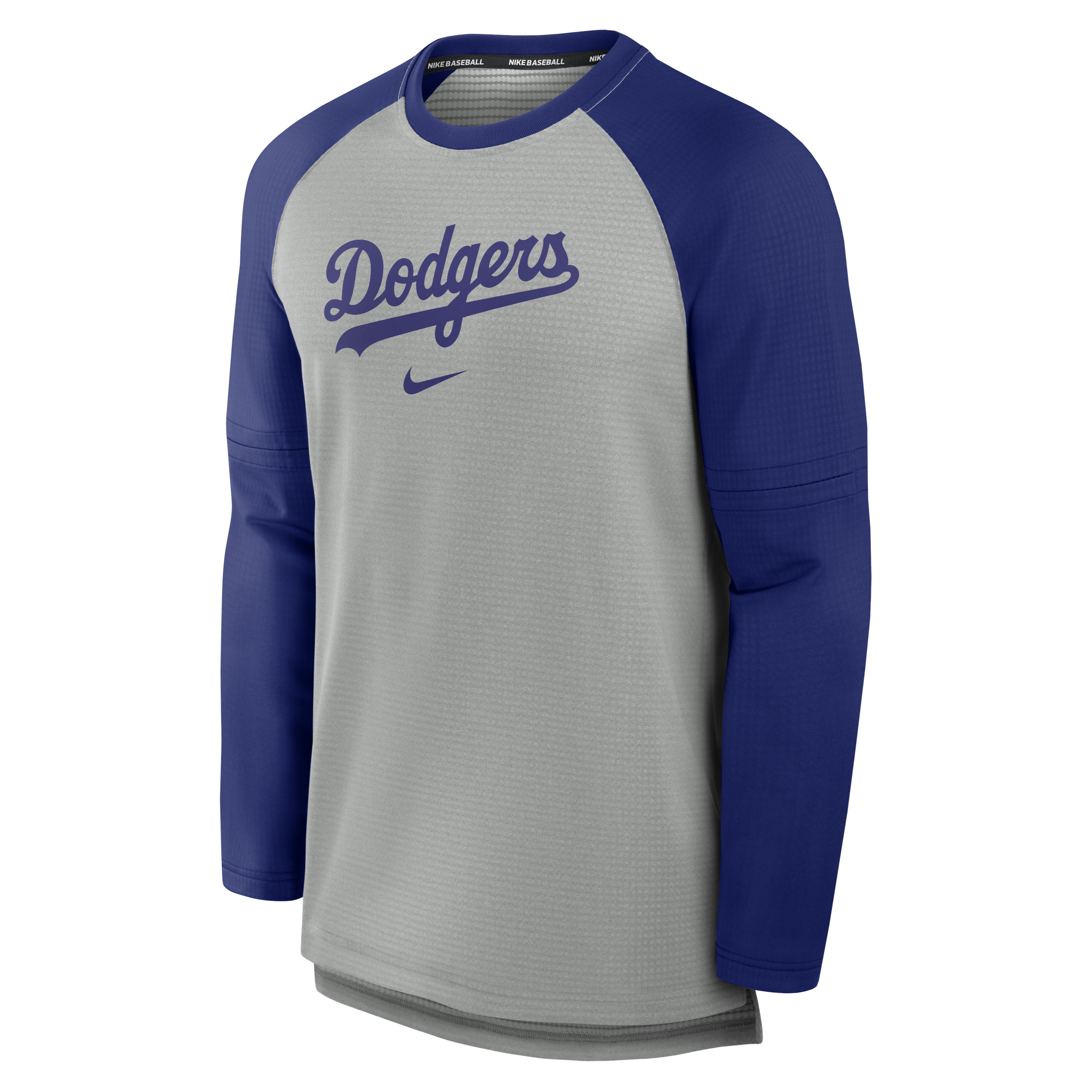 Los Angeles Dodgers Authentic Collection Game Time Men's Nike Breathe MLB Long-Sleeve T-Shirt