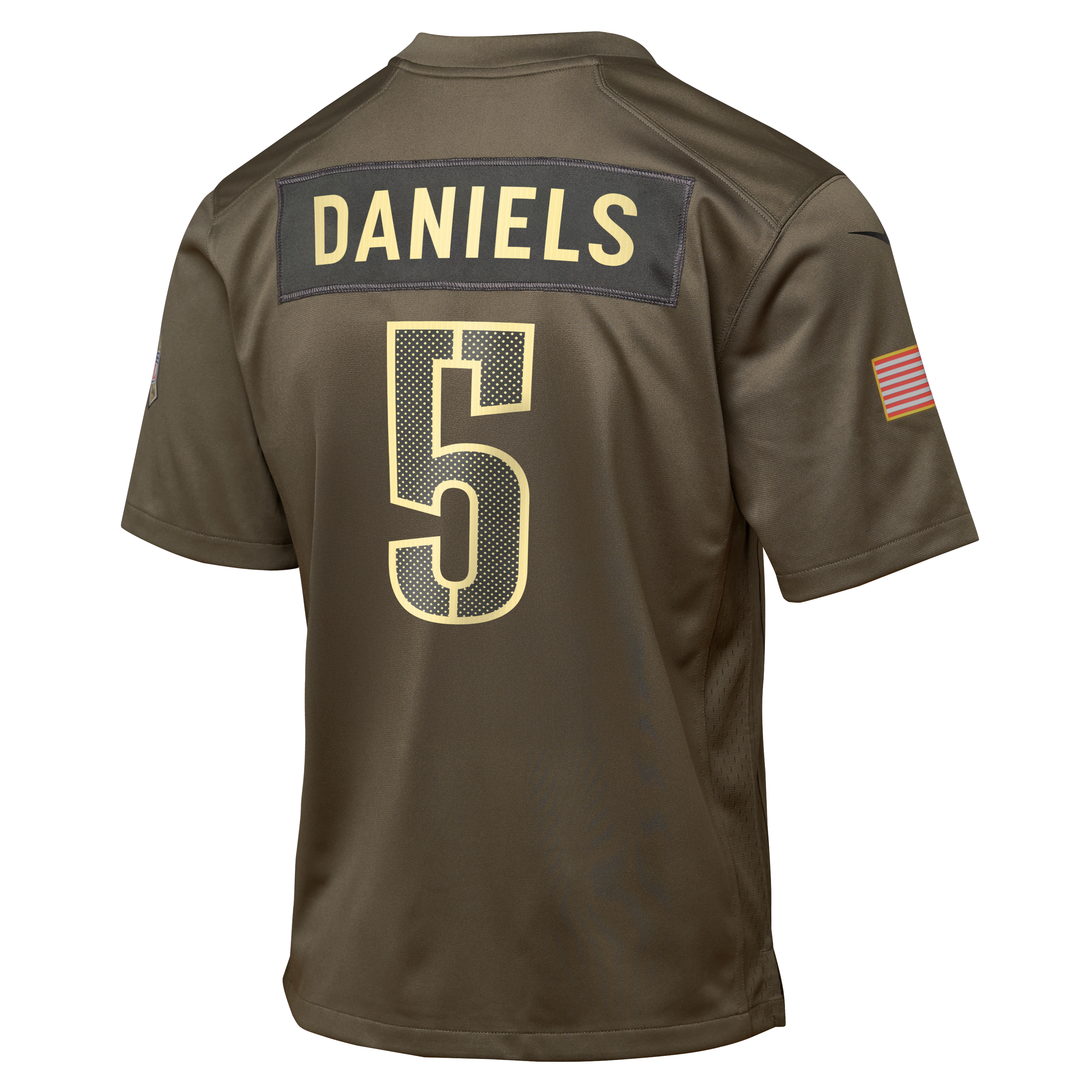 Jayden Daniels Washington Commanders Salute to Service Big Kids’ Nike NFL Game Jersey