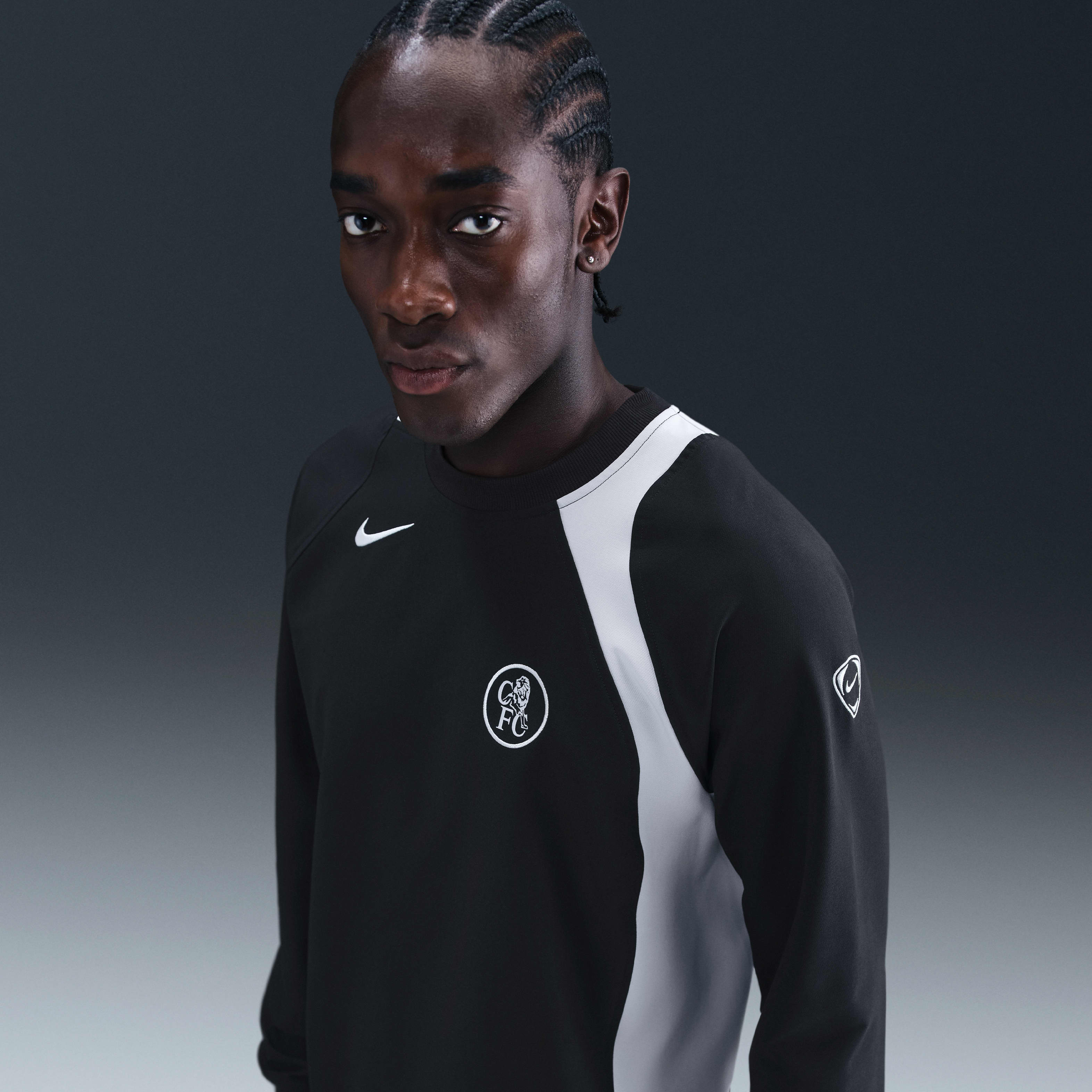 Chelsea FC Third Men's Nike Total 90 Soccer Crew-Neck Top