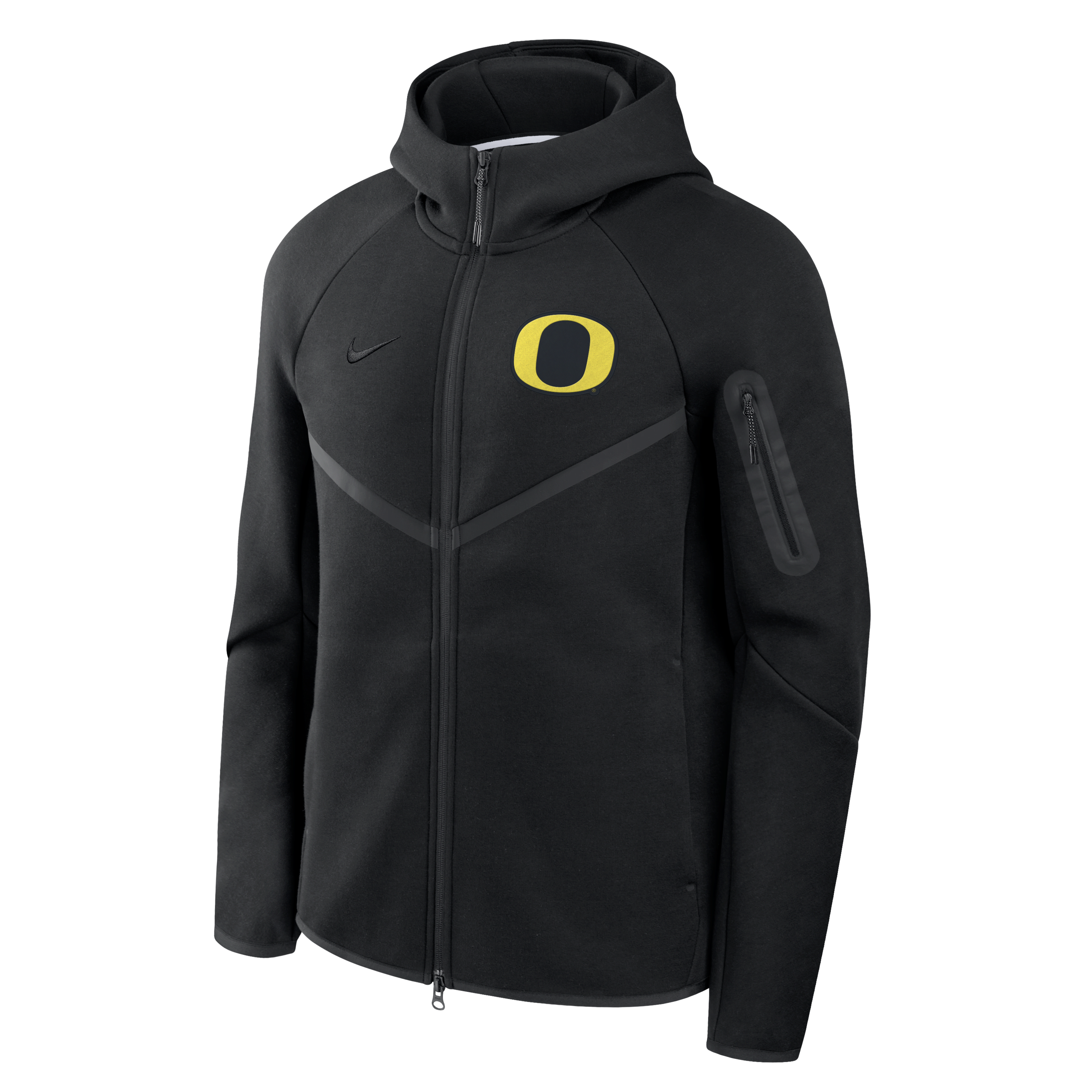 Oregon Tech Fleece Windrunner Men's Nike College Full-Zip Hooded Jacket