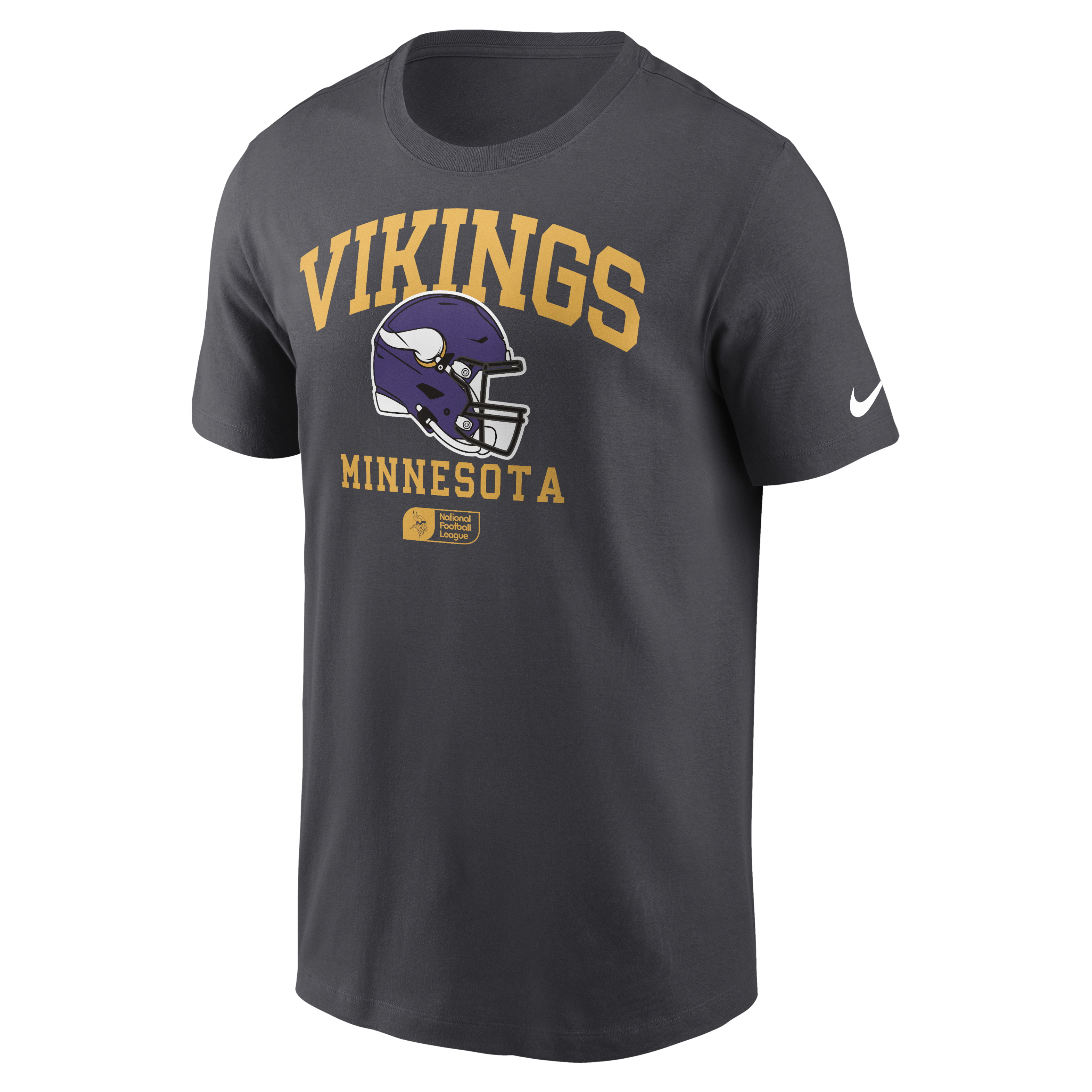 Minnesota Vikings Helmet Essential Men's Nike NFL T-Shirt