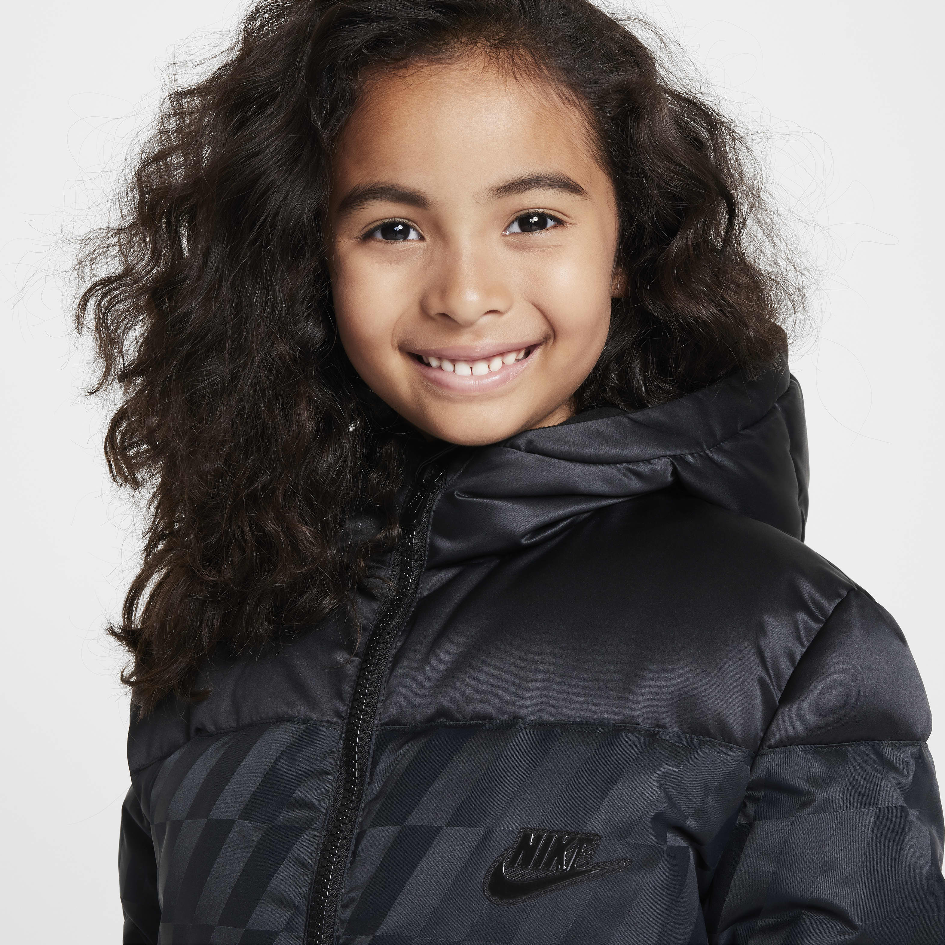 Nike Toddler Jacquard Hazard Stripe Puffer Jacket