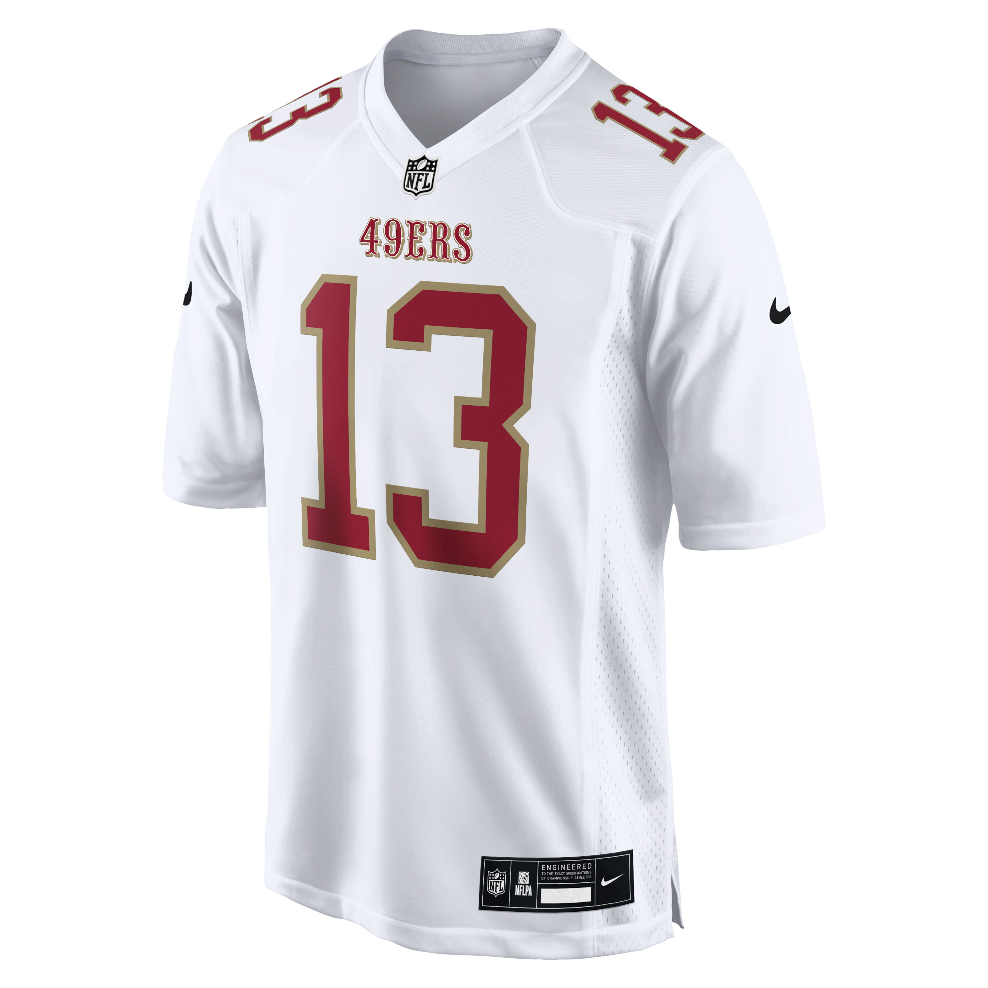 Christian McCaffrey San Francisco 49ers Men's Nike NFL Atmosphere Game Jersey