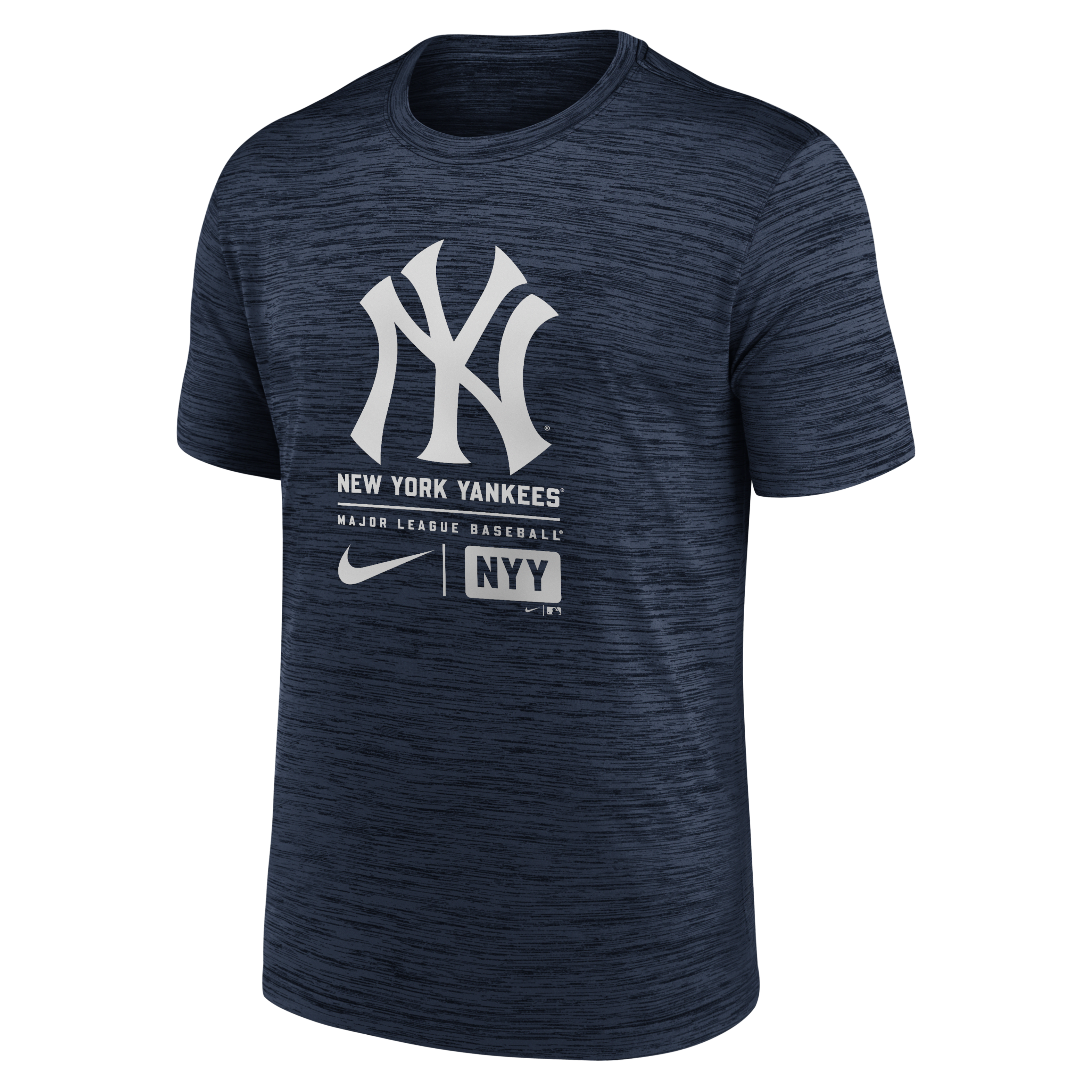 New York Yankees Large Logo Velocity Men's Nike MLB T-Shirt