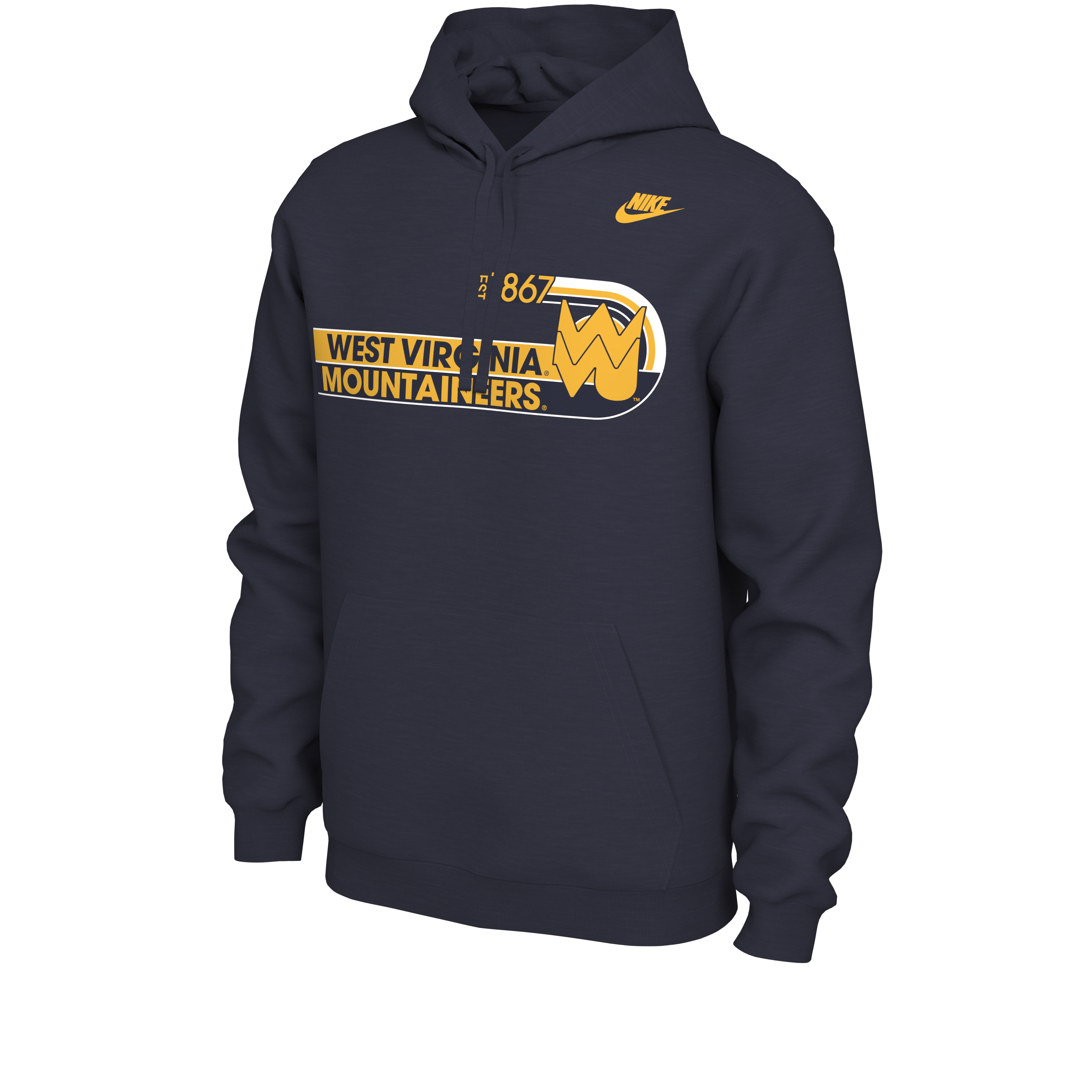 West Virginia Men's Nike College Hoodie