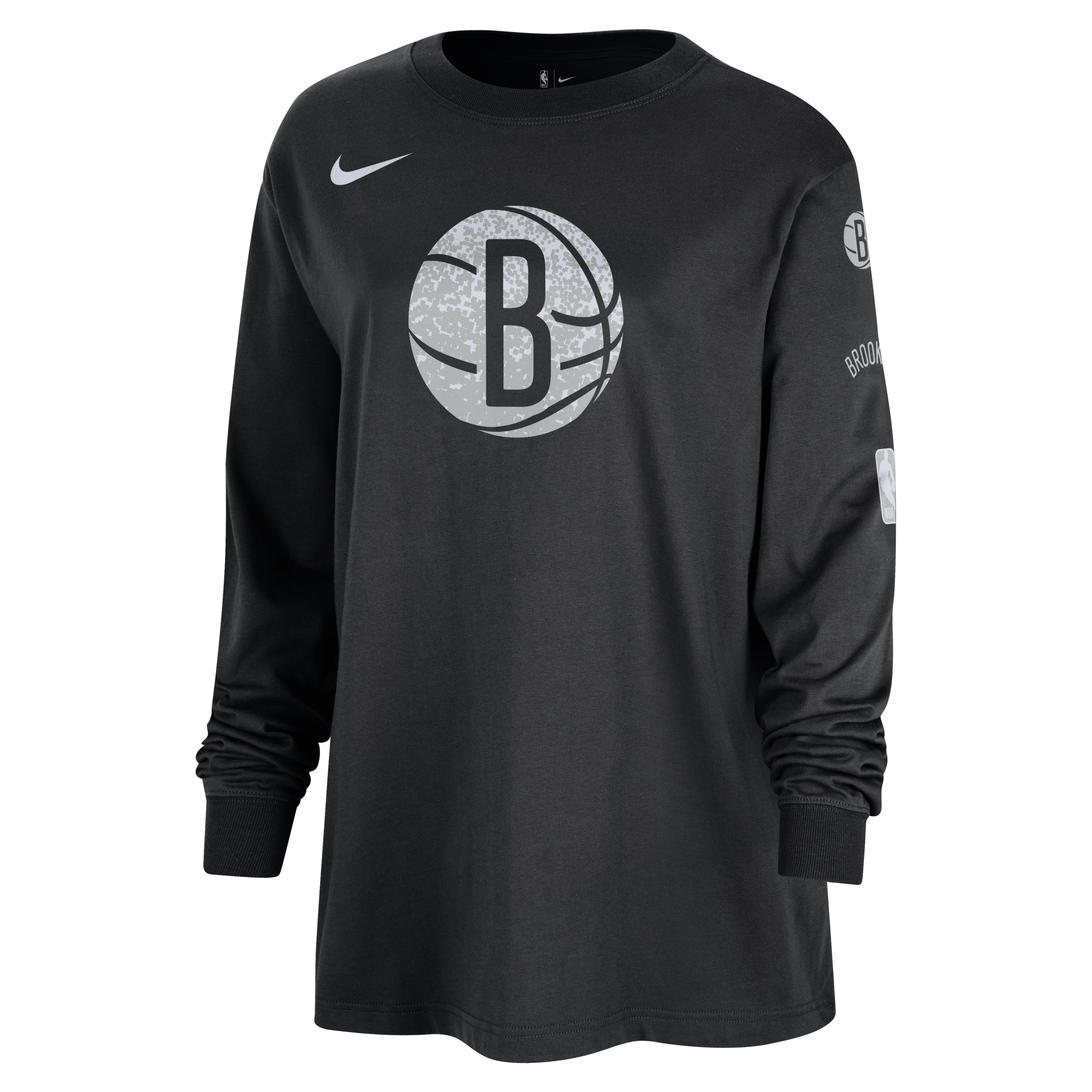 Brooklyn Nets Essential Women's Nike NBA Long-Sleeve T-Shirt