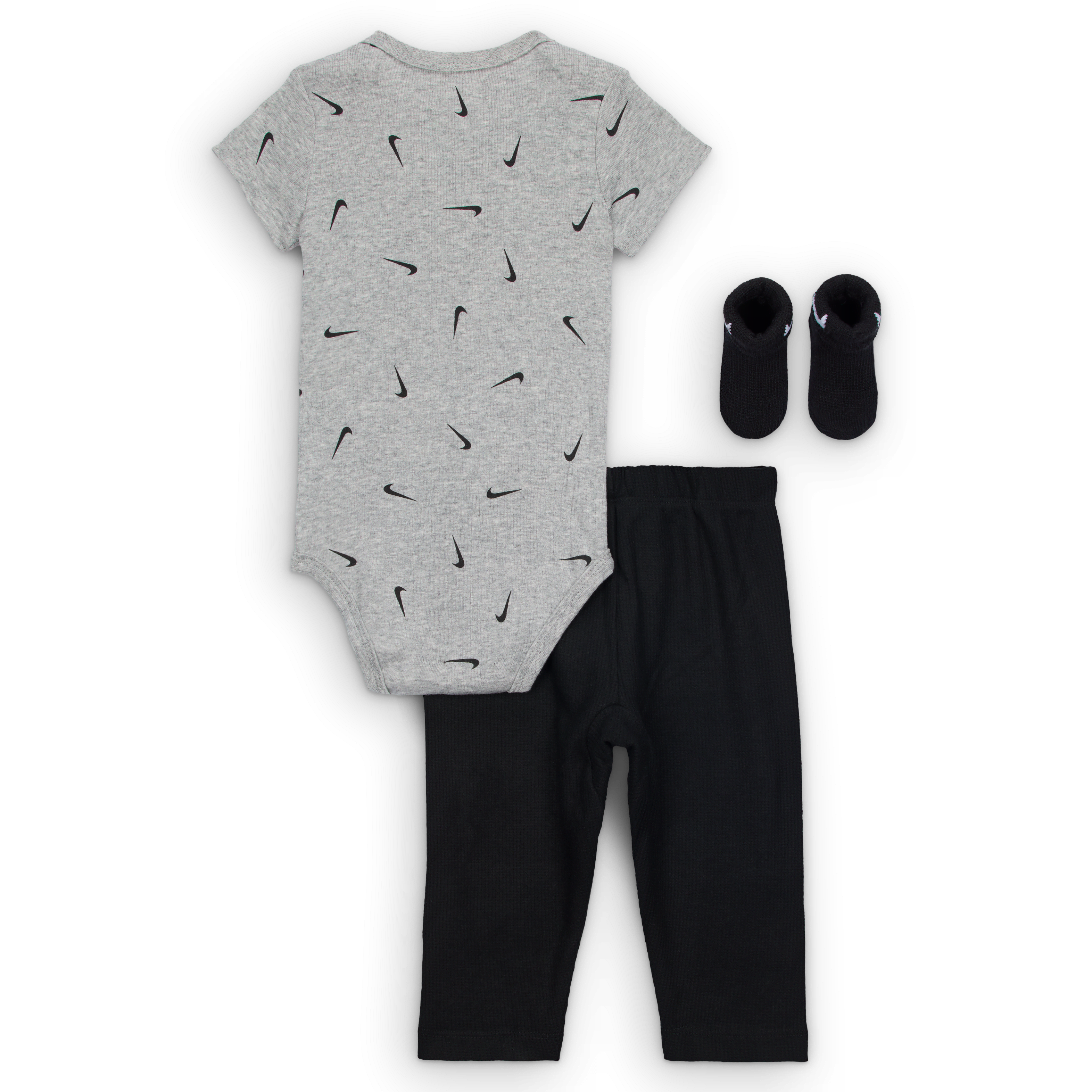 Nike Baby 3-Piece Bodysuit and Waffle Pants Set
