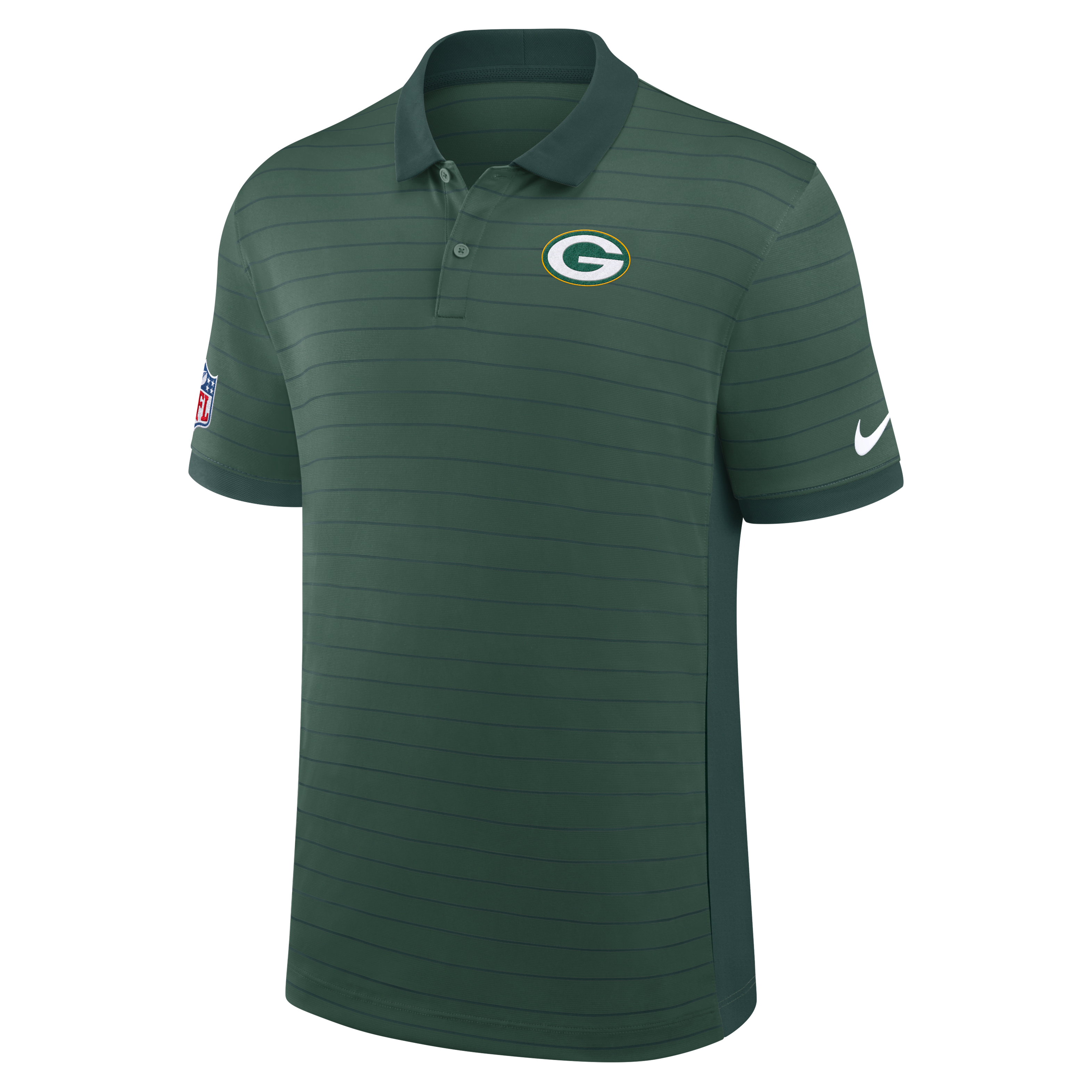 Green Bay Packers Sideline Victory Stripe Men's Nike Dri-FIT NFL Polo