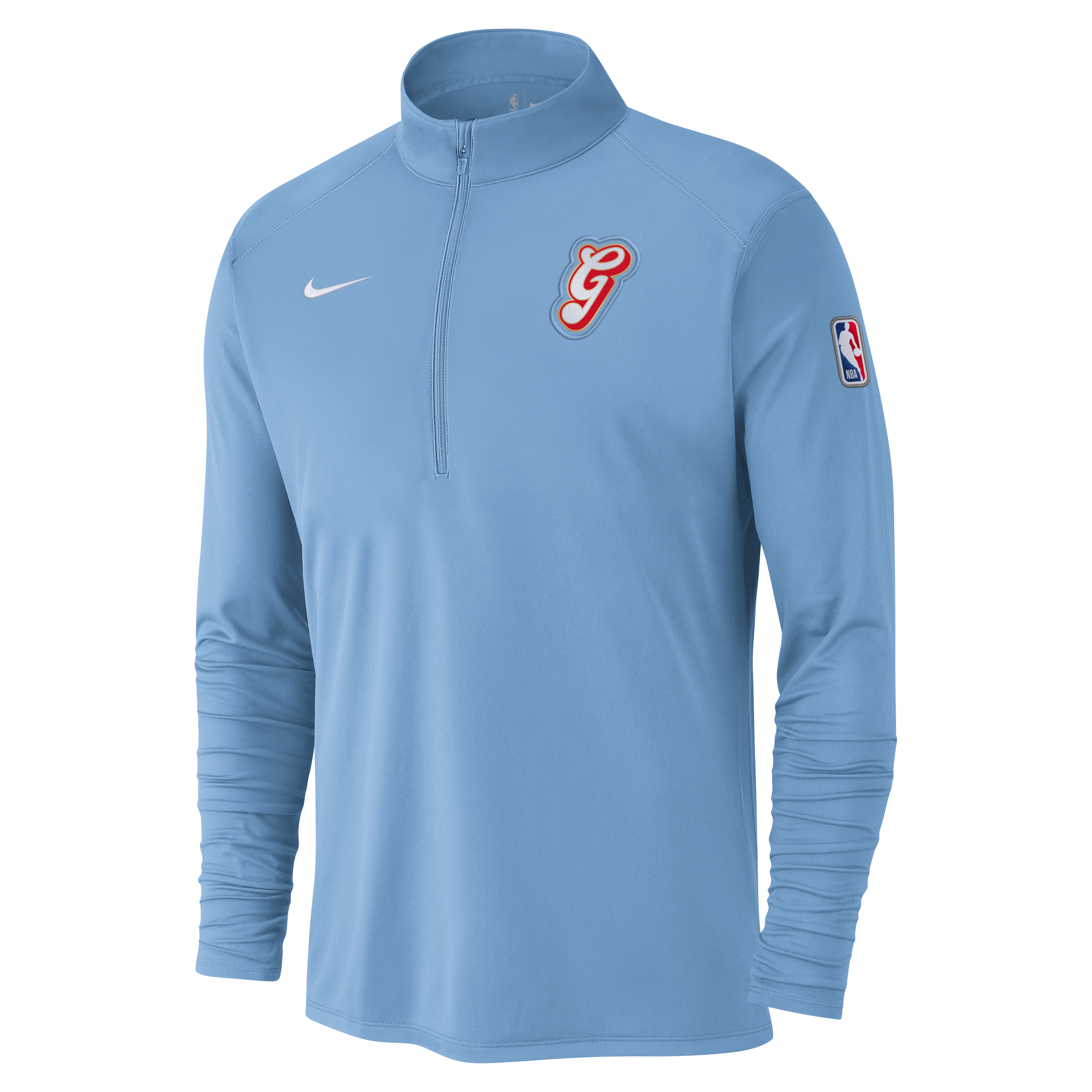 Memphis Grizzlies City Edition Men's Nike Dri-FIT NBA 1/2-Zip Long-Sleeve Top