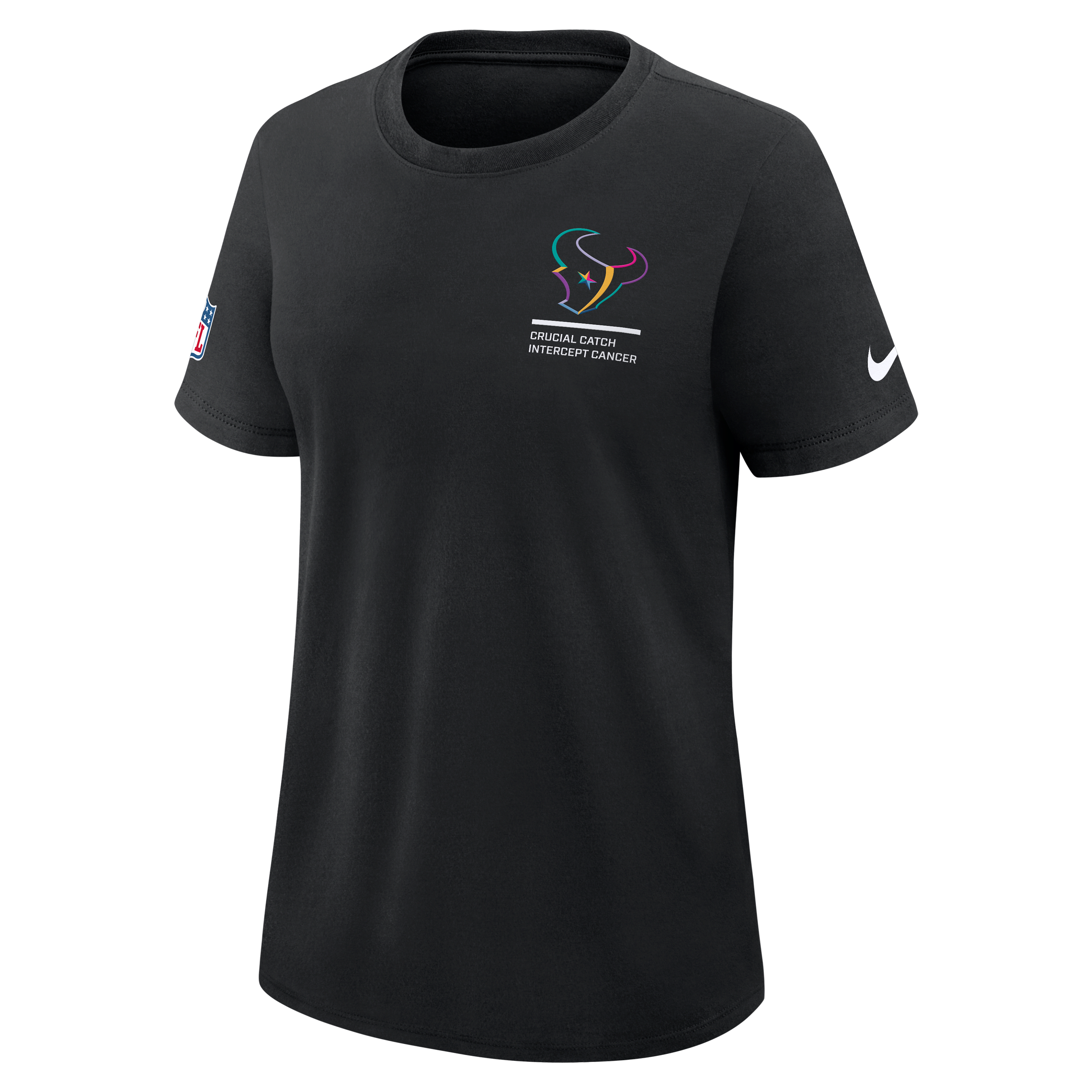 Houston Texans Crucial Catch Women's Nike Dri-FIT NFL T-Shirt