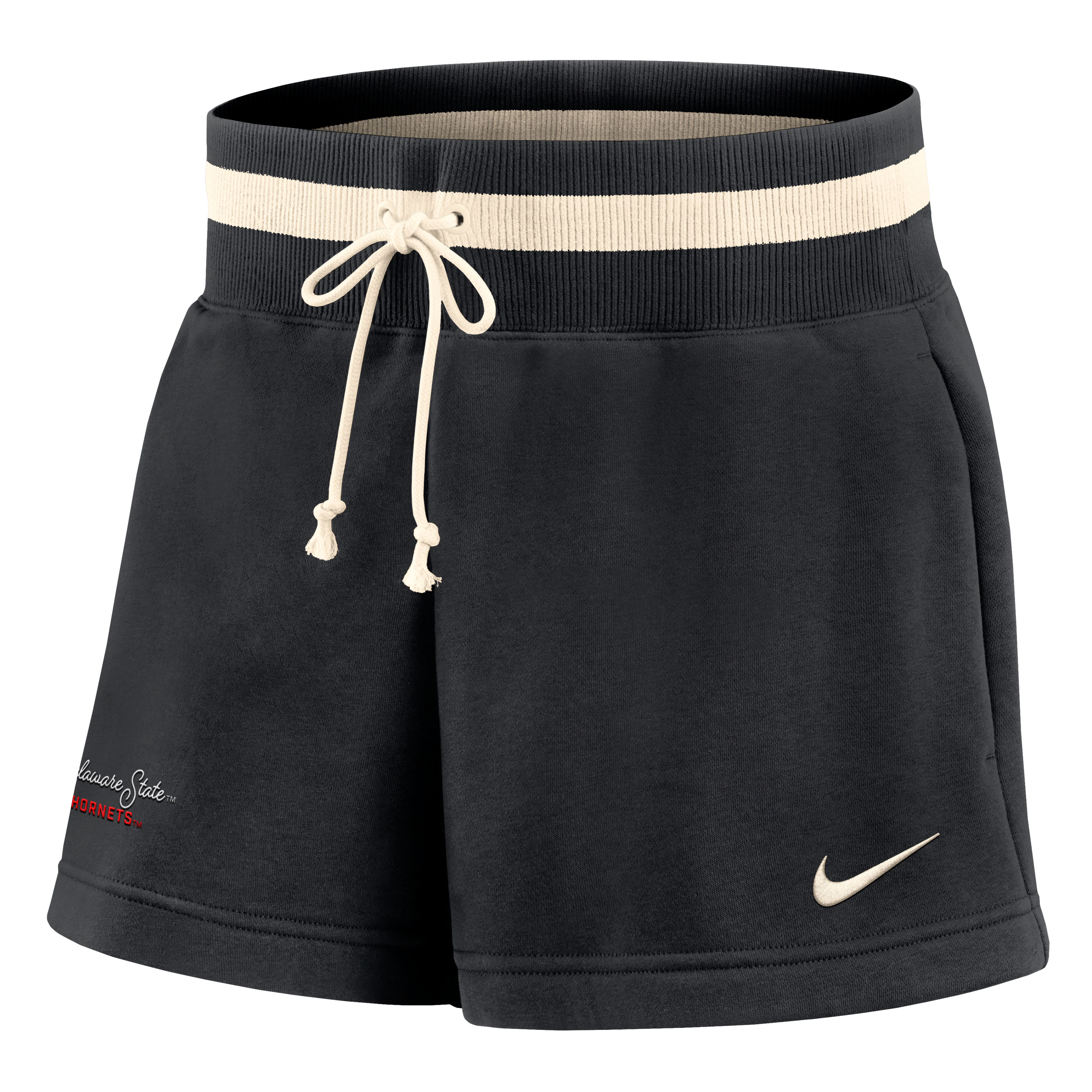 Nike Phoenix Fleece College (Delaware State University) Women's Mid-Rise 4" Shorts