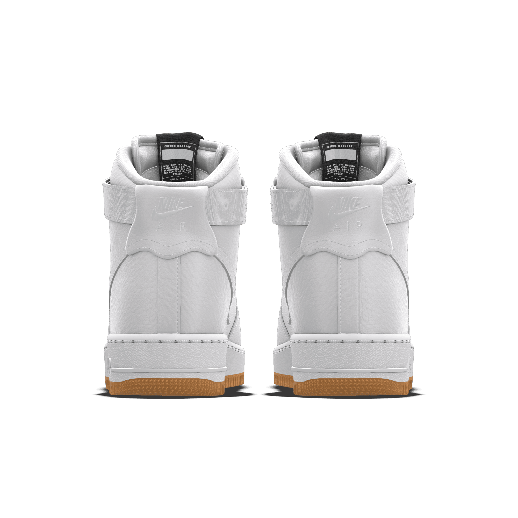 Nike Air Force High By You Custom Men's Shoes King's Cross