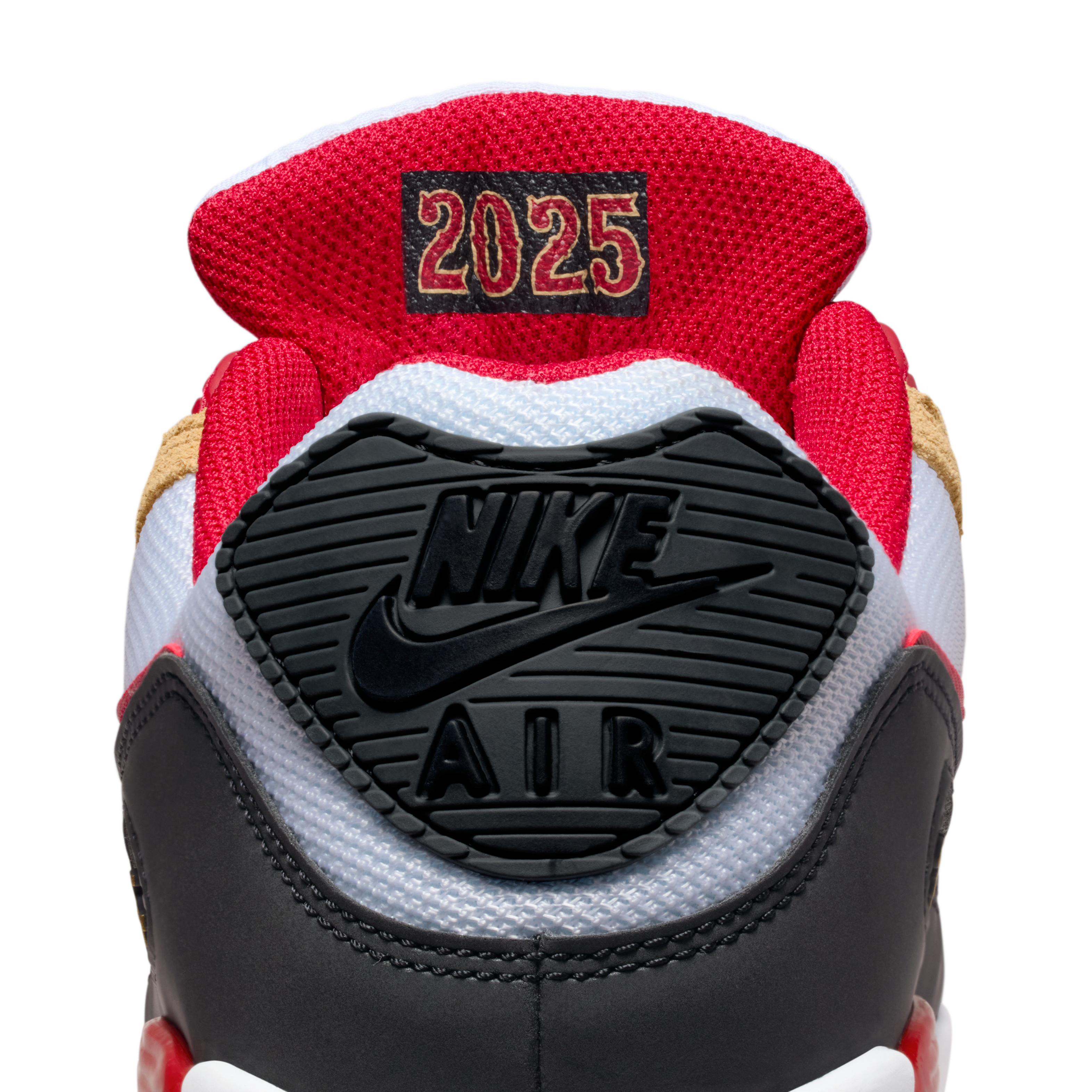 San Francisco 49ers Air Max 90 Men's Nike Shoes